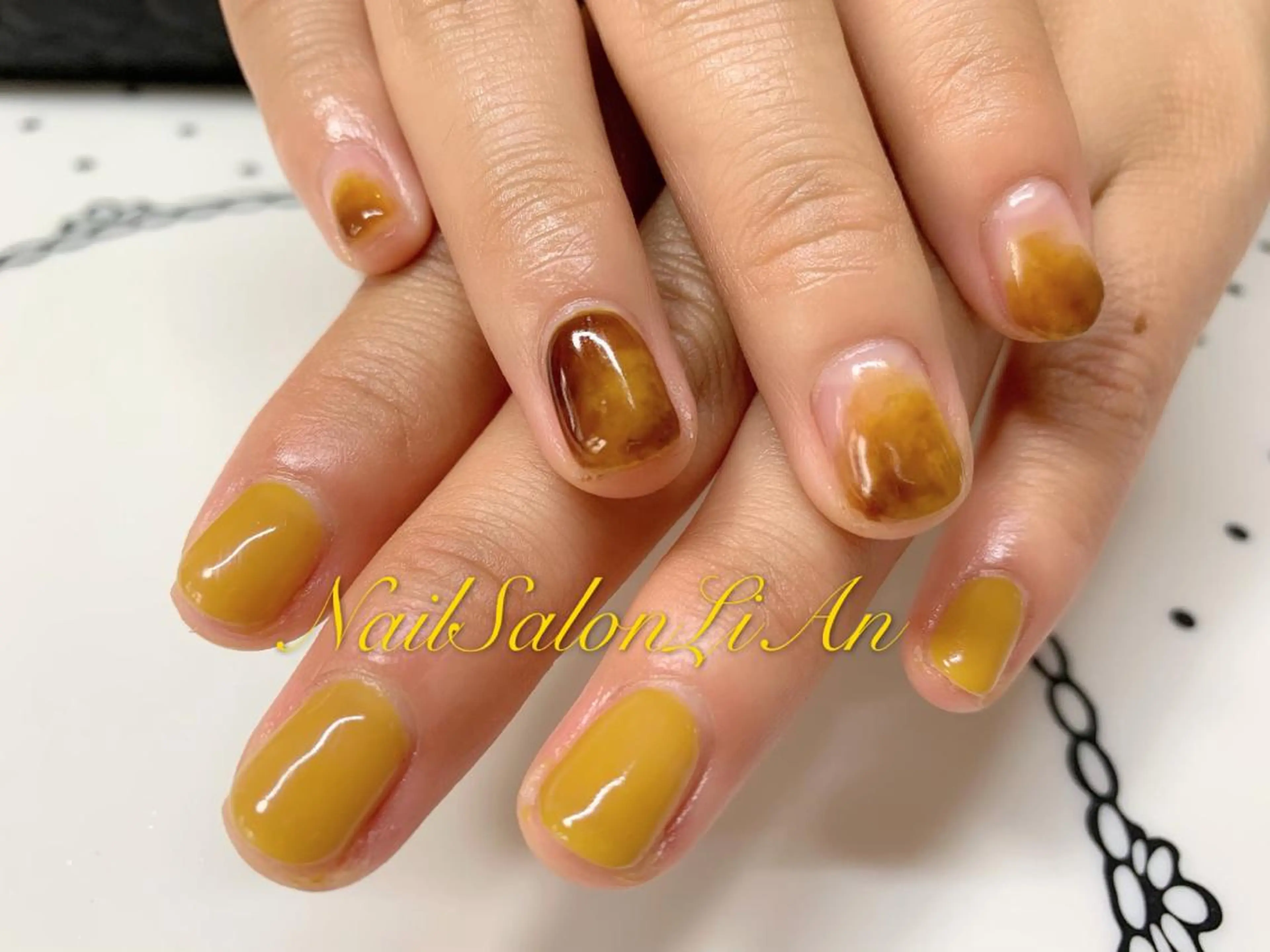 ネイル 持ち込み ハンドネイル NailSalon LiAnのネイルデザイン