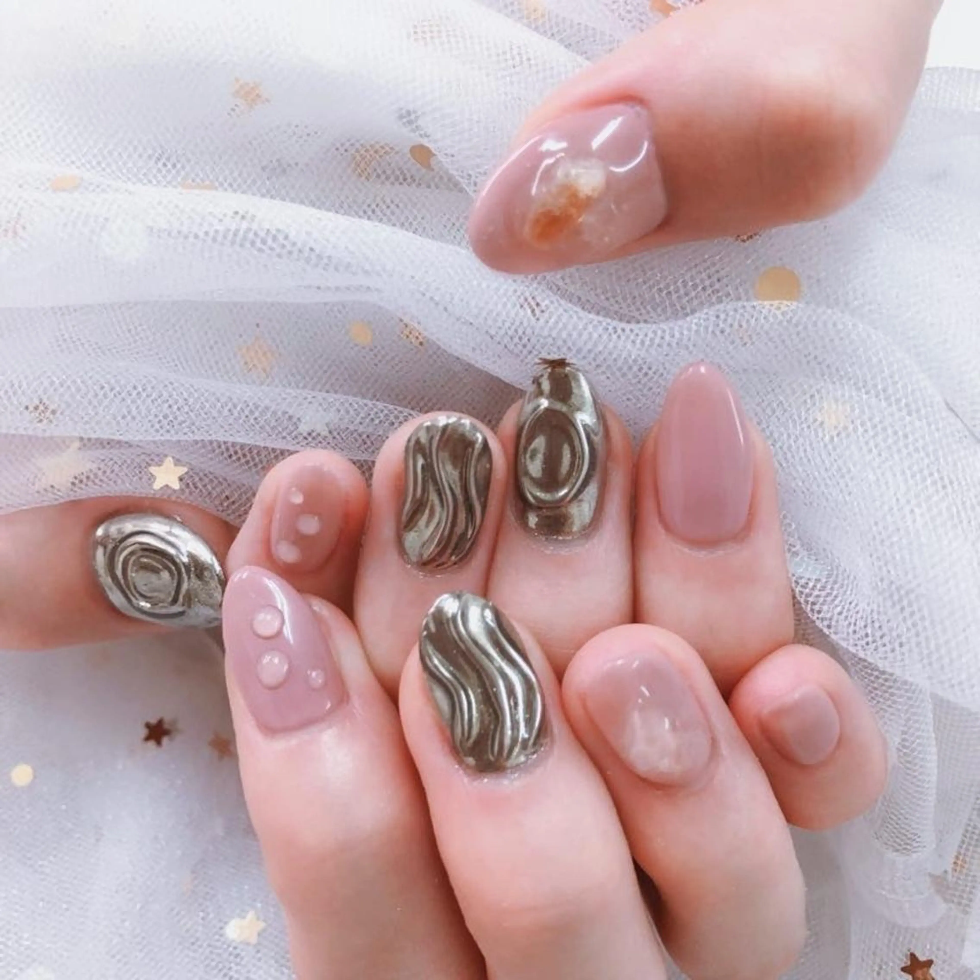 ネイル Melody Nail所属・Melody  3D/スカルプ専門店のネイルデザイン