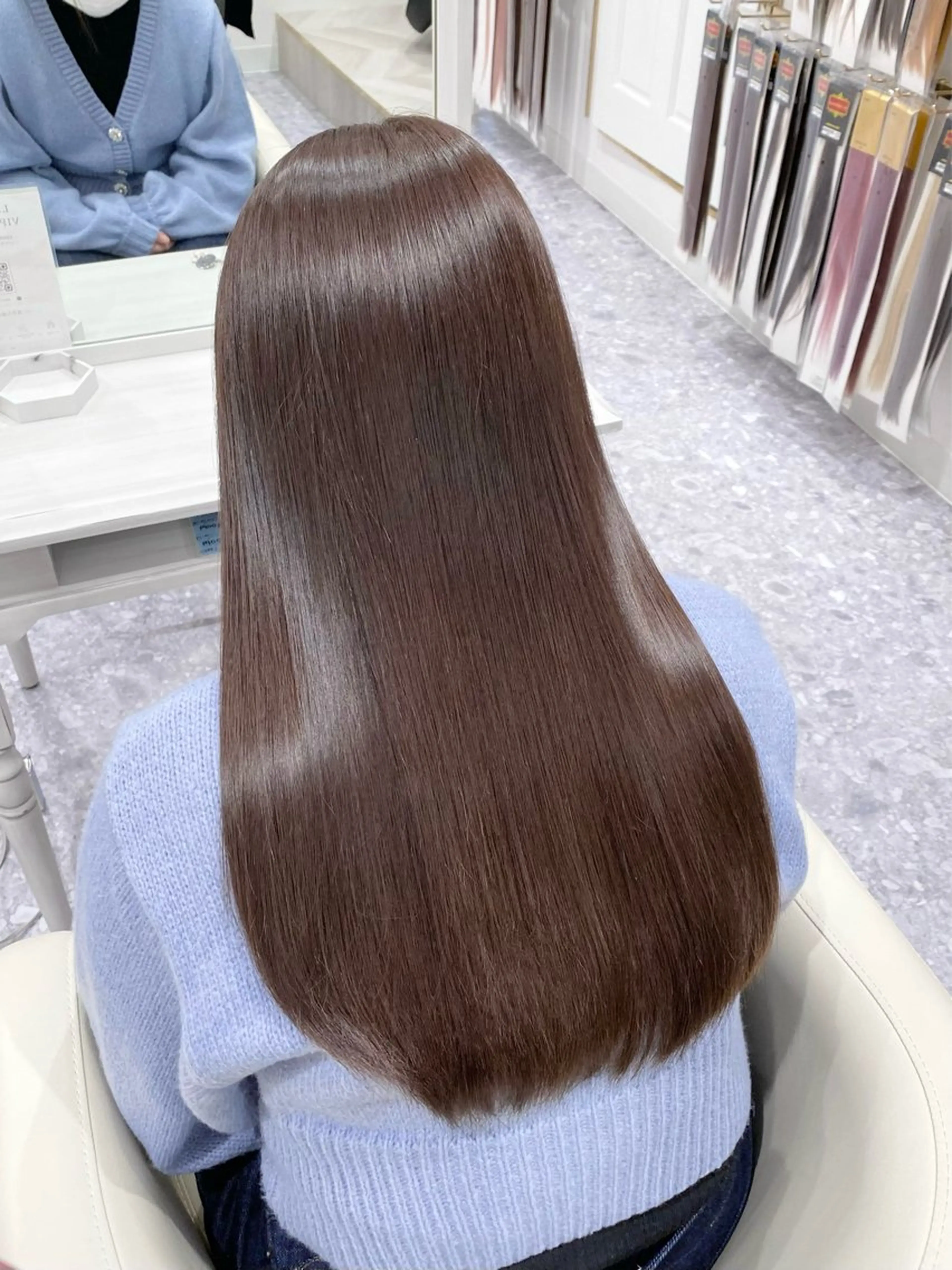 ロング 髪質改善 トリートメント 山本 珠里のヘアスタイル