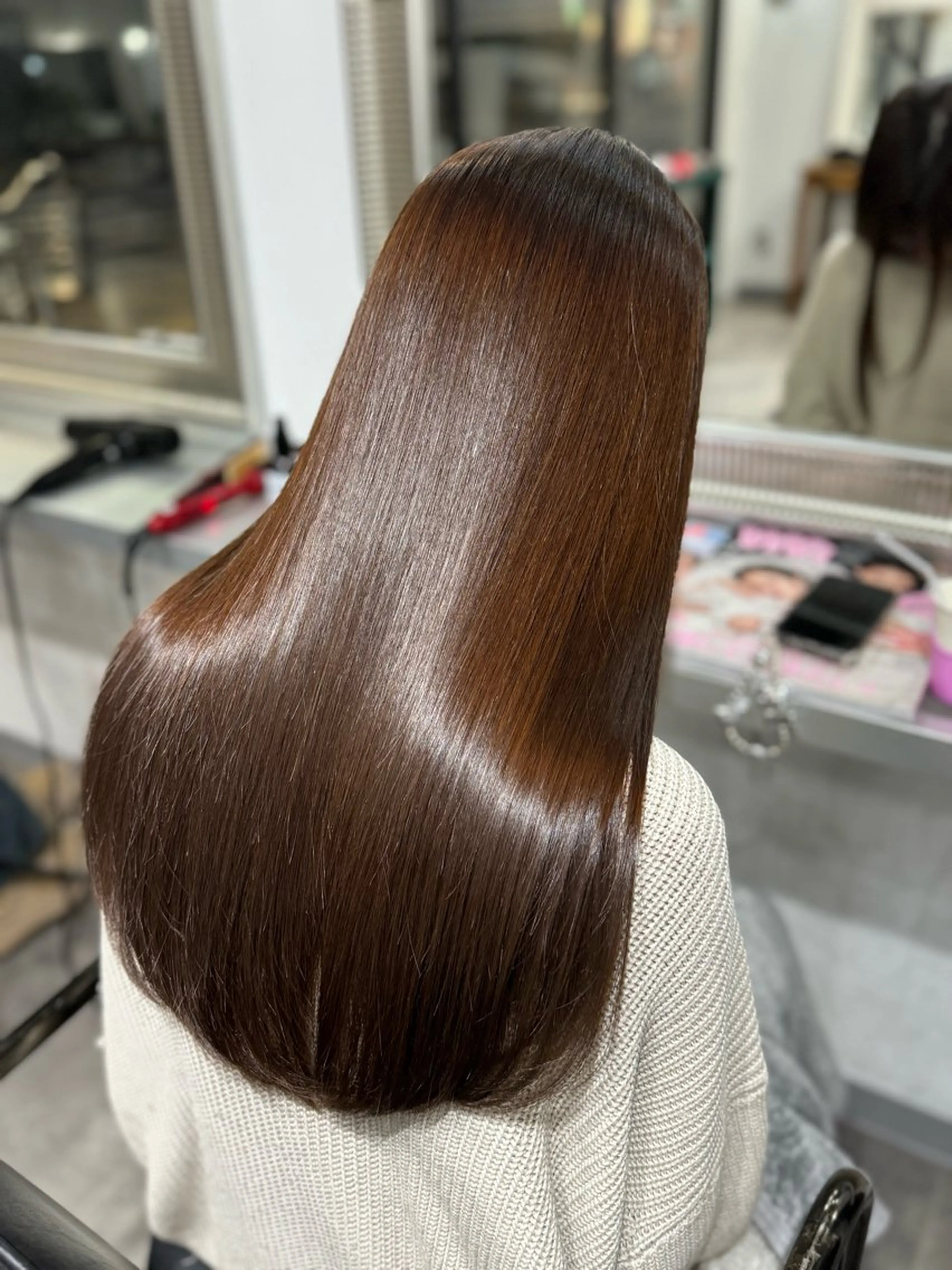 🪽ミニモ限定🪽髪質改善キヌッタストレートの写真