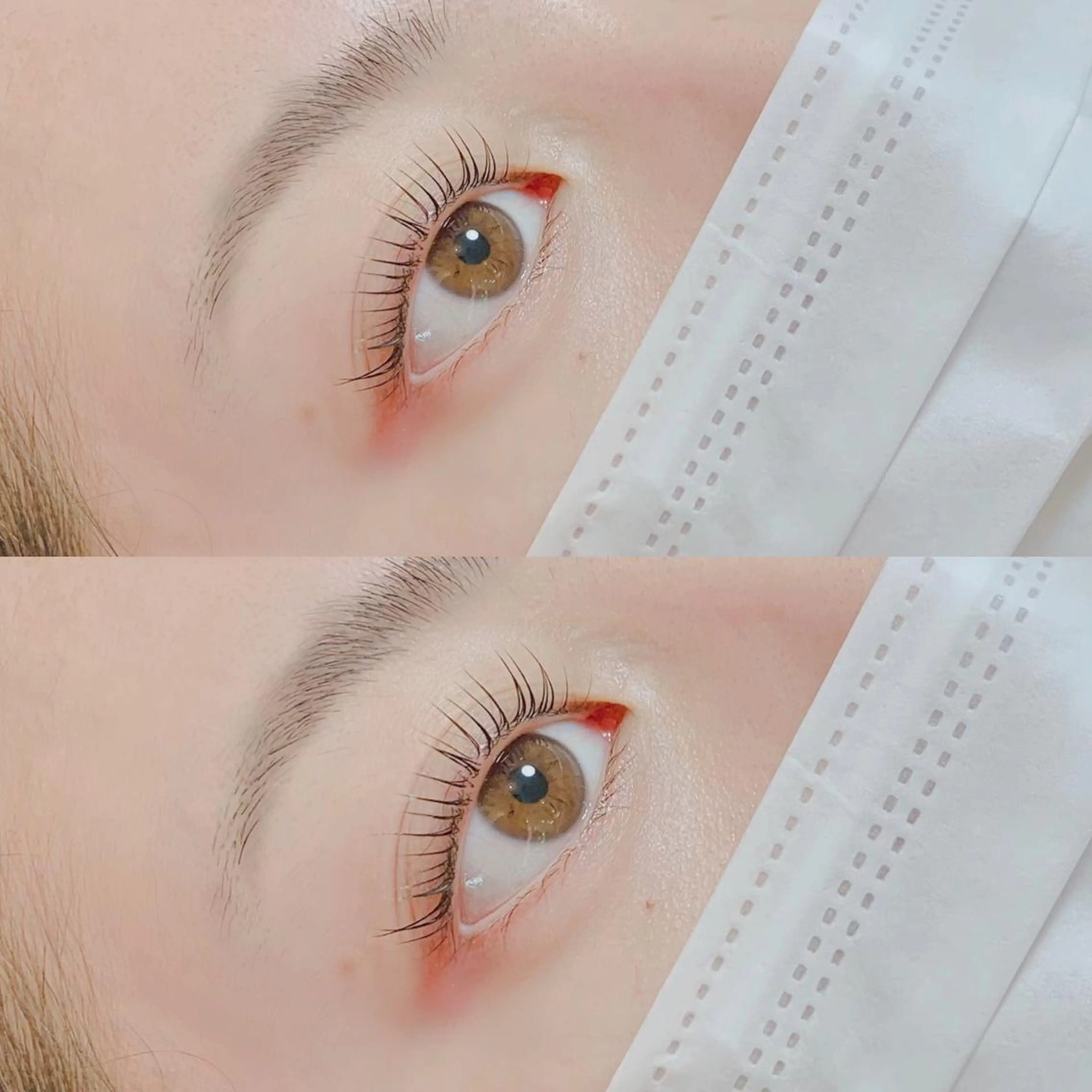 マツエク・マツパ パリジェンヌラッシュリフト Vias natsumiのマツエク・マツパデザイン