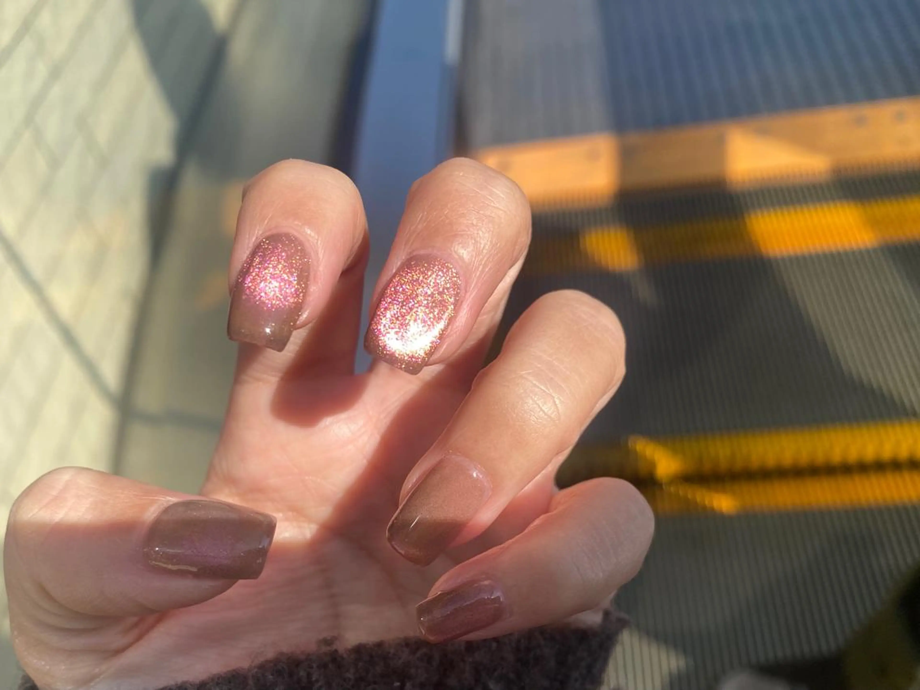 ネイル NINEnami ニュアンスネイルのネイルデザイン