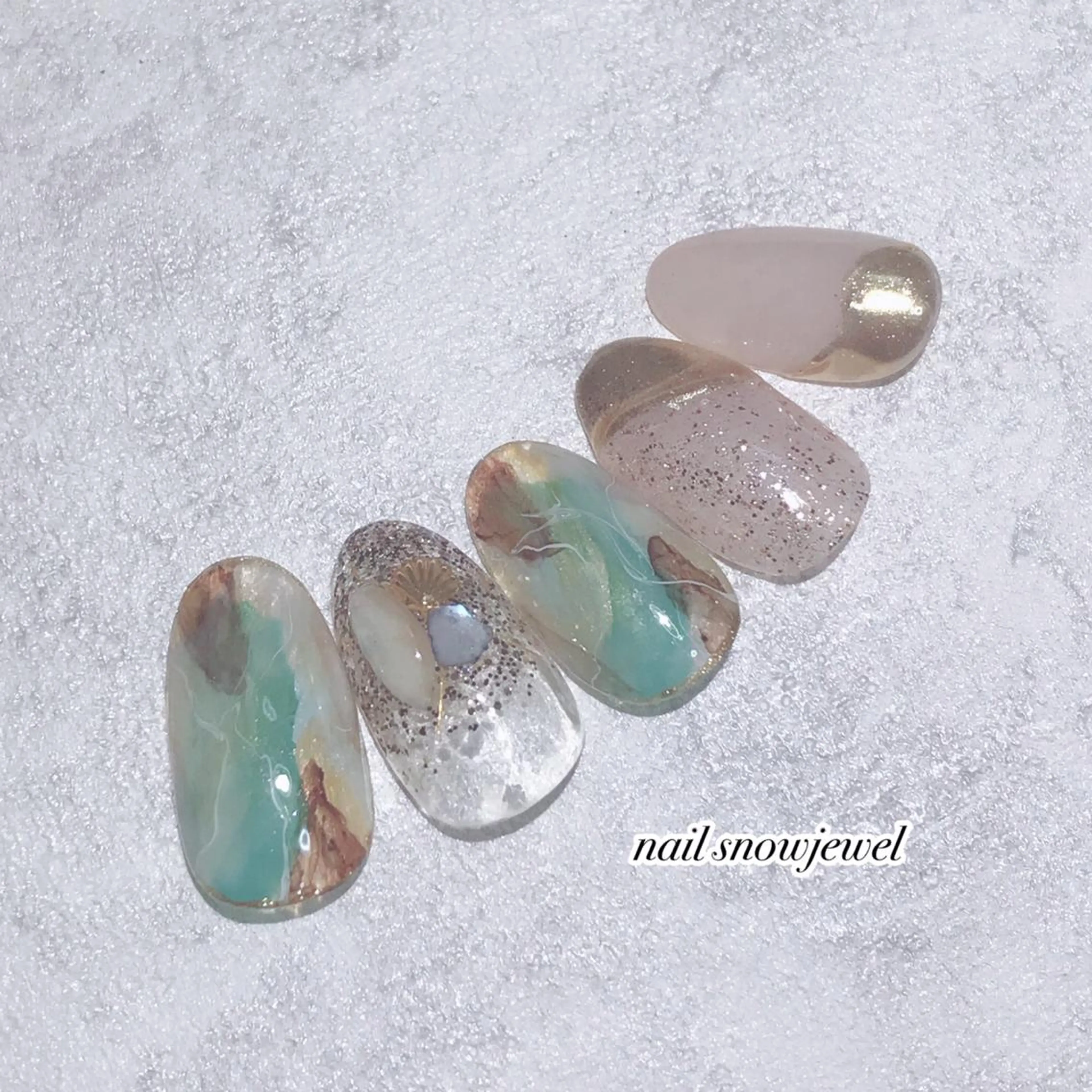 ネイル nail snowjewelのネイルデザイン
