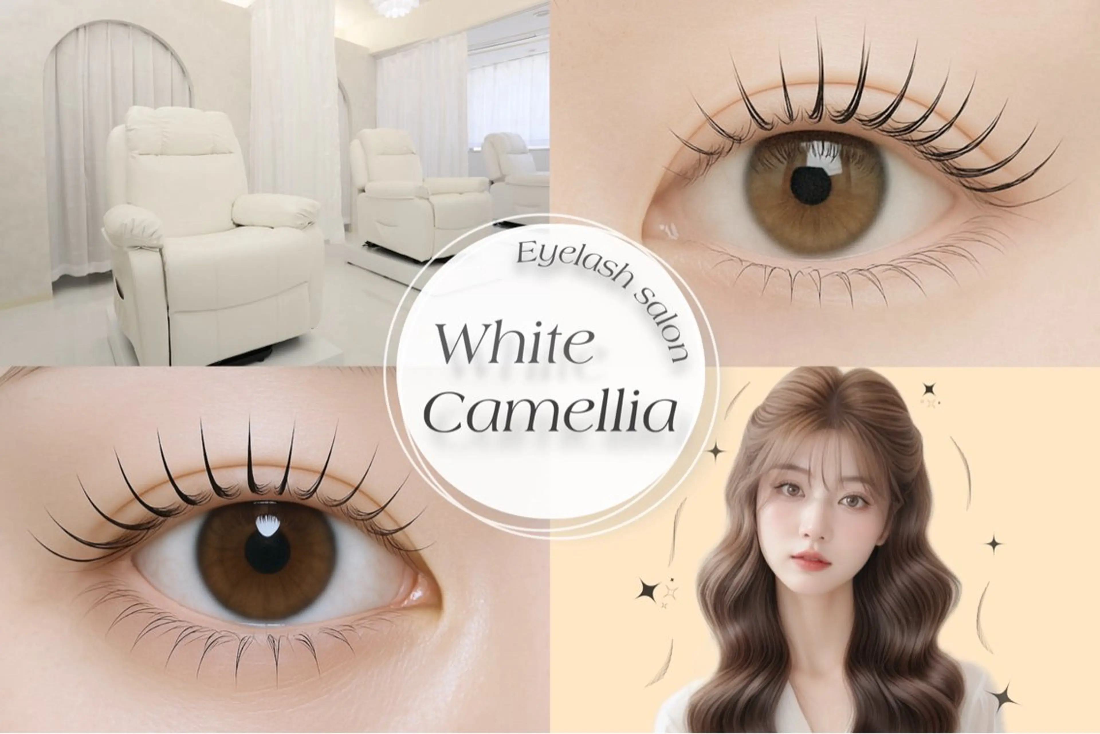 マツエク・マツパ 韓国風束感まつ毛 🫧Sachieのマツエク・マツパデザイン