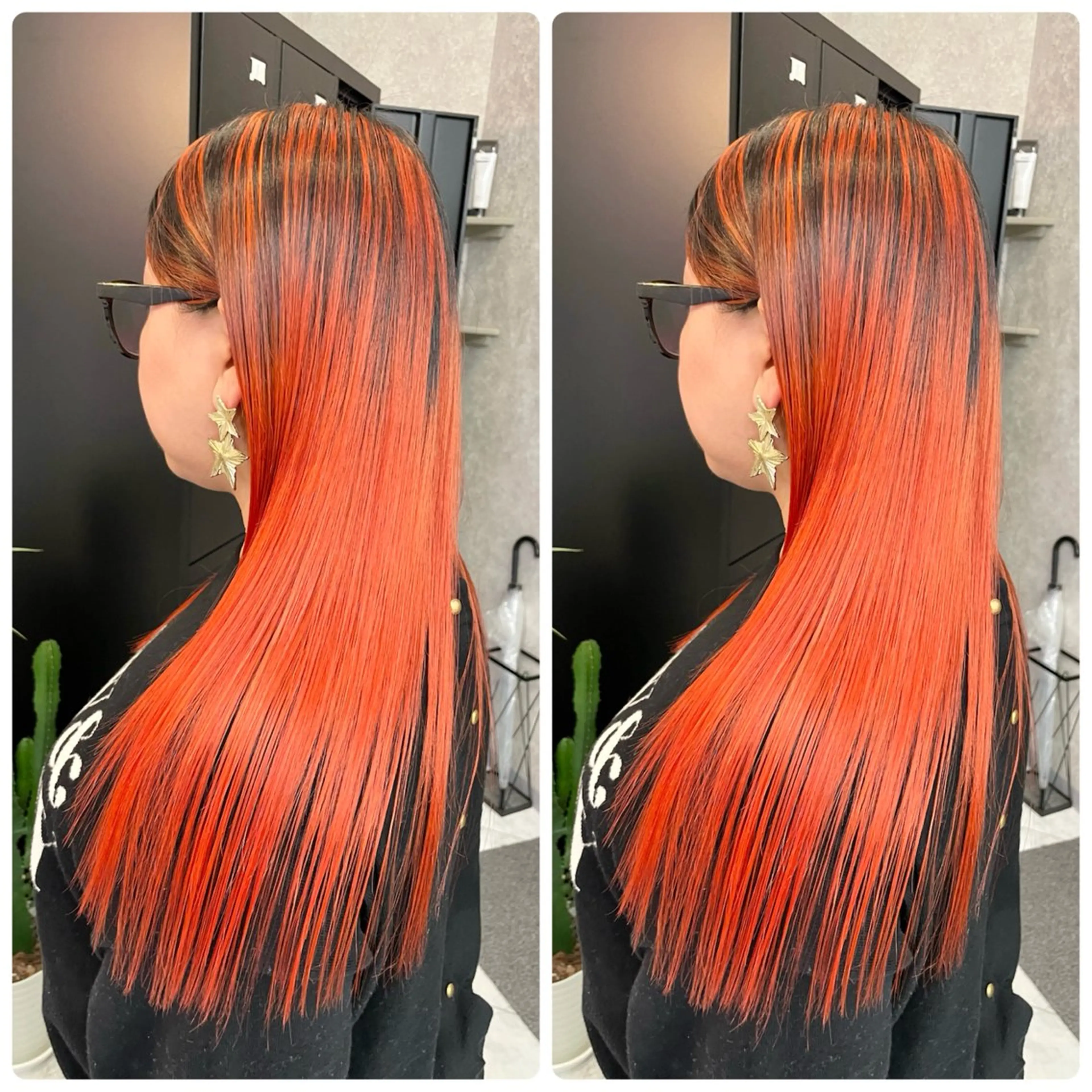 ロング 🦋ハイトーン🦋 石山 希理🦋のヘアスタイル