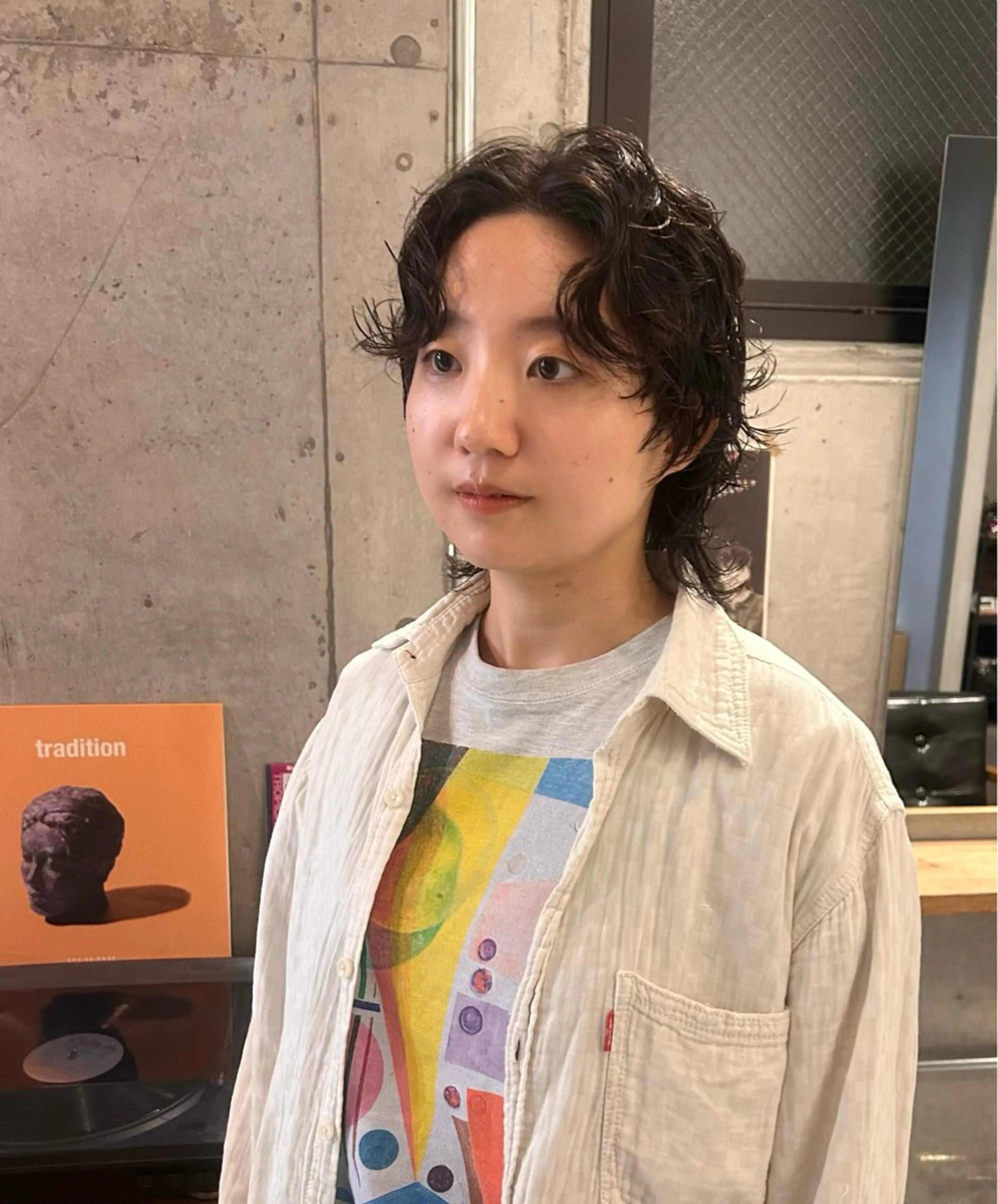 ショート パーマ 石原 実のヘアスタイル