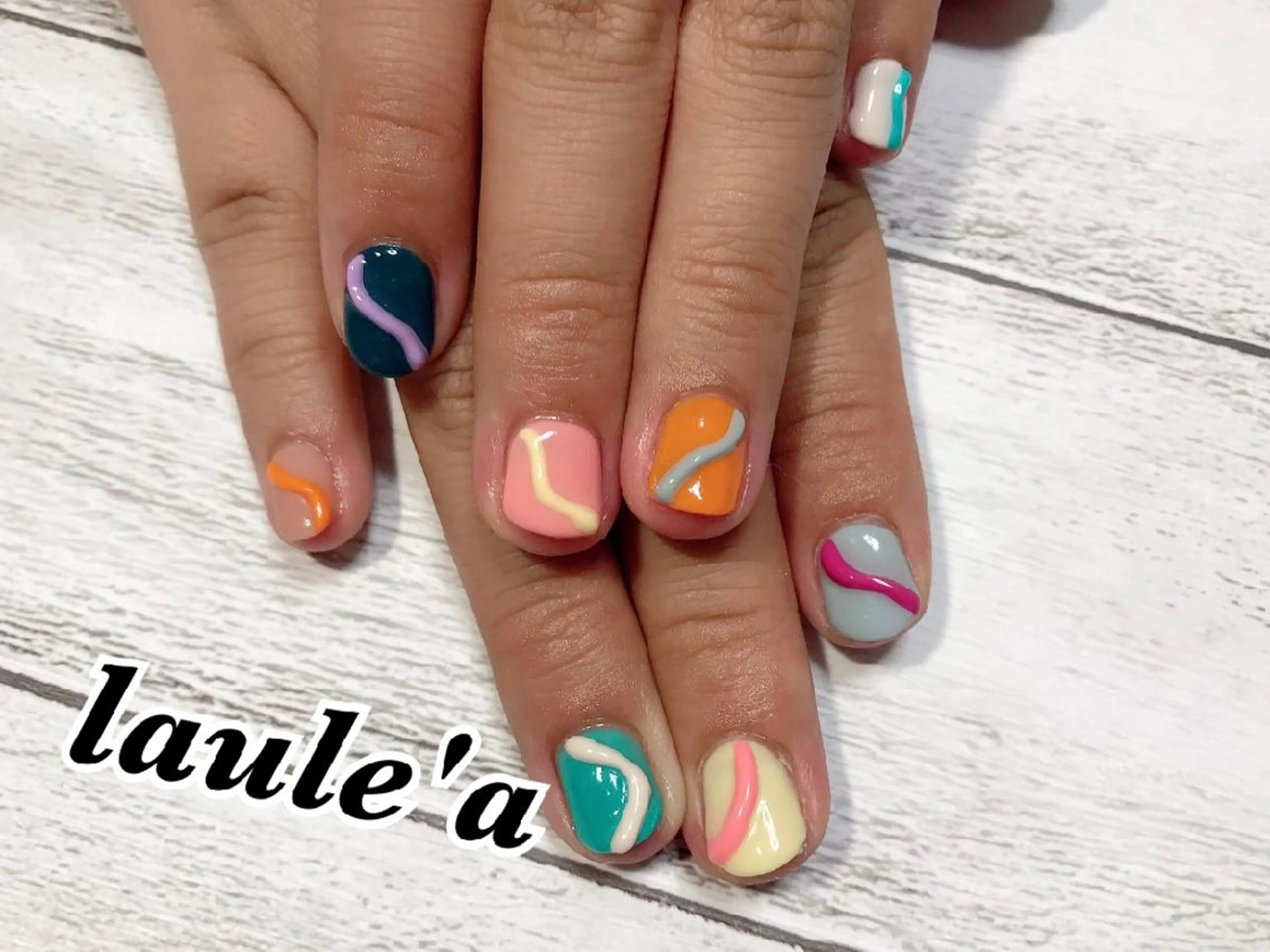 ネイル ハンドネイル Rグループ felizのネイルデザイン