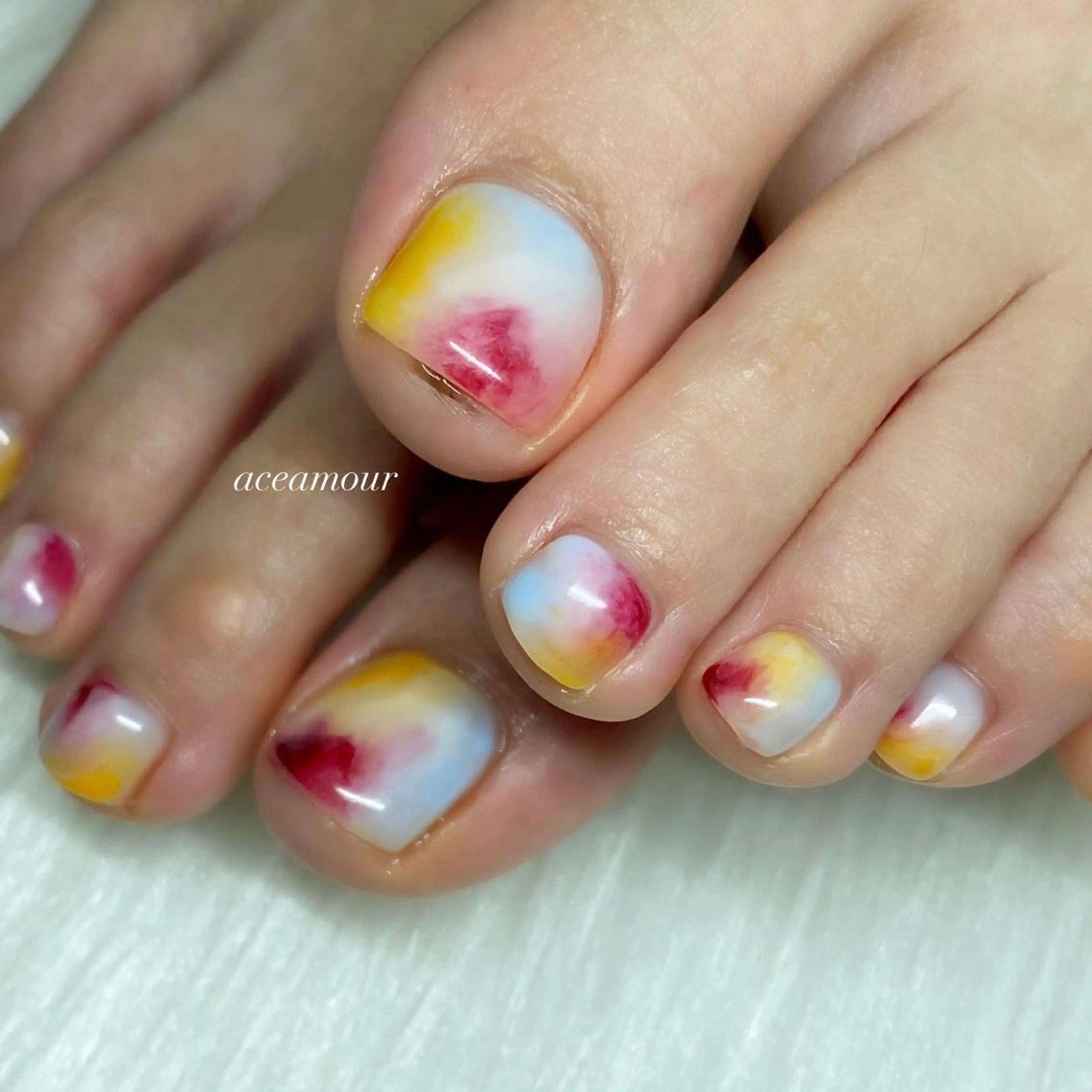 ネイル ネイル/耳つぼ /新ホワイトニングのネイルデザイン