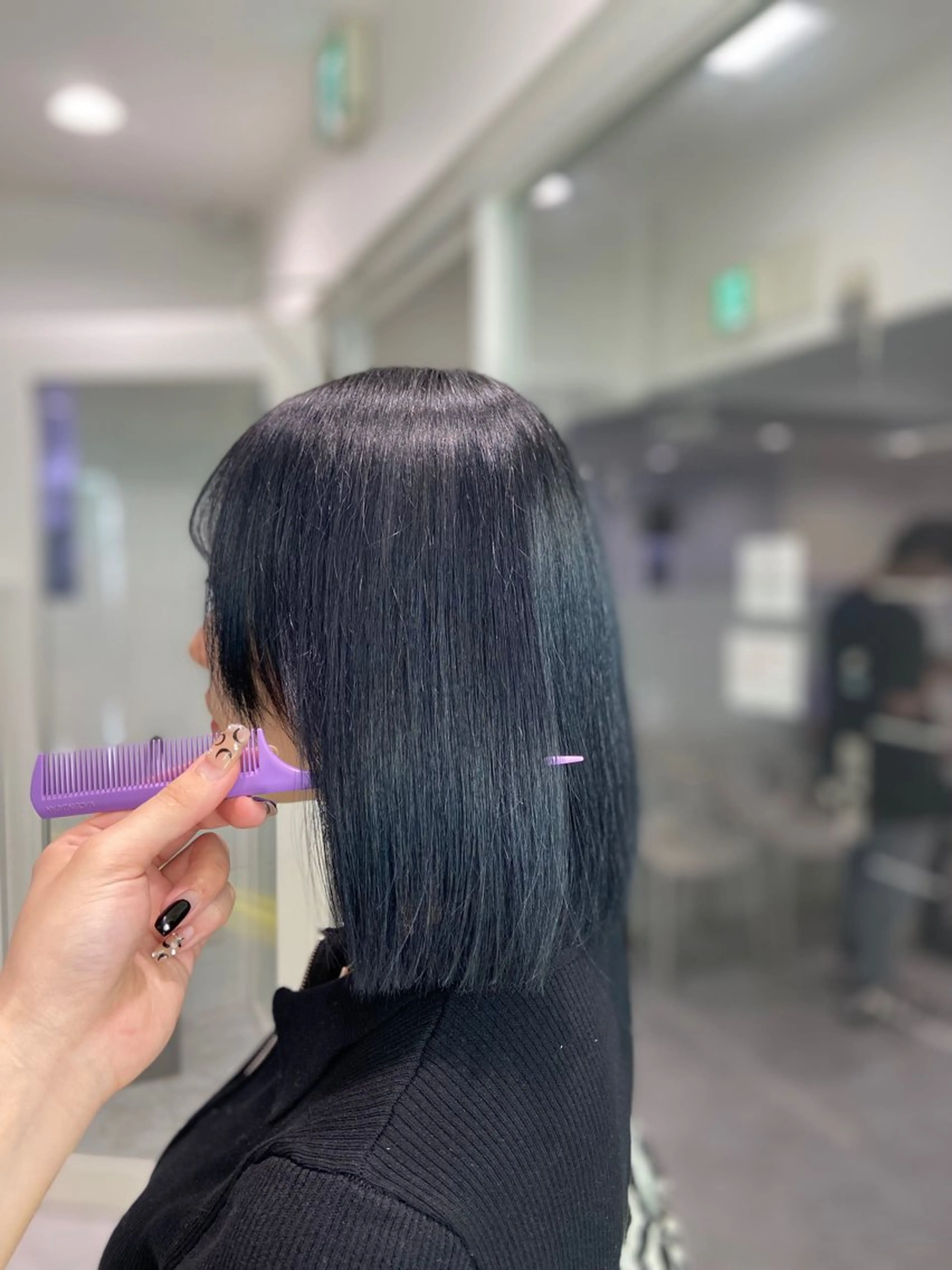 ショート カラー ヘアアレンジ flammeum所属・ハイトーン/ボブ /misakiのヘアスタイル