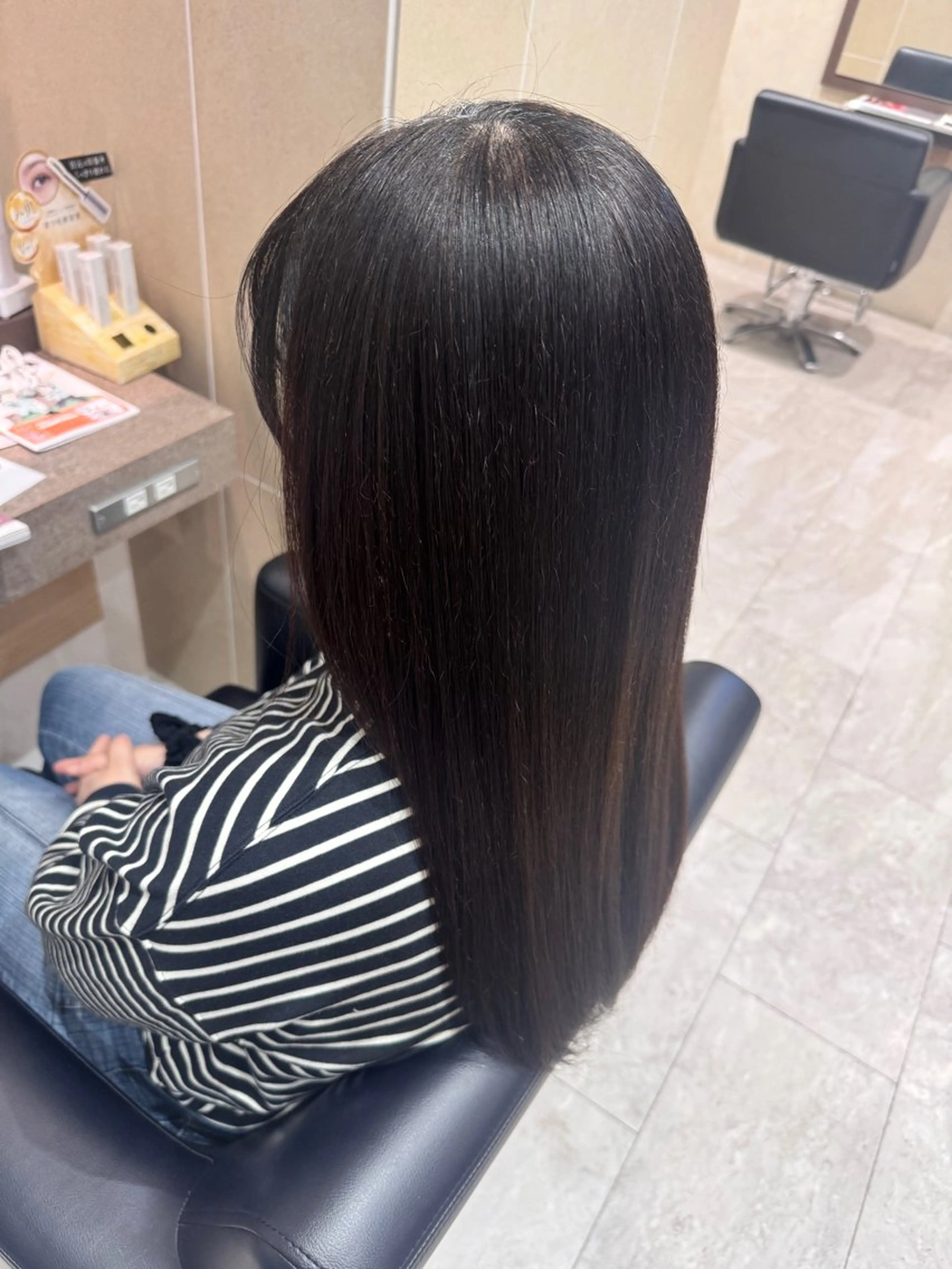 ロング 縮毛矯正 sakura❀/板橋 モデル募集中🪄︎︎のヘアスタイル