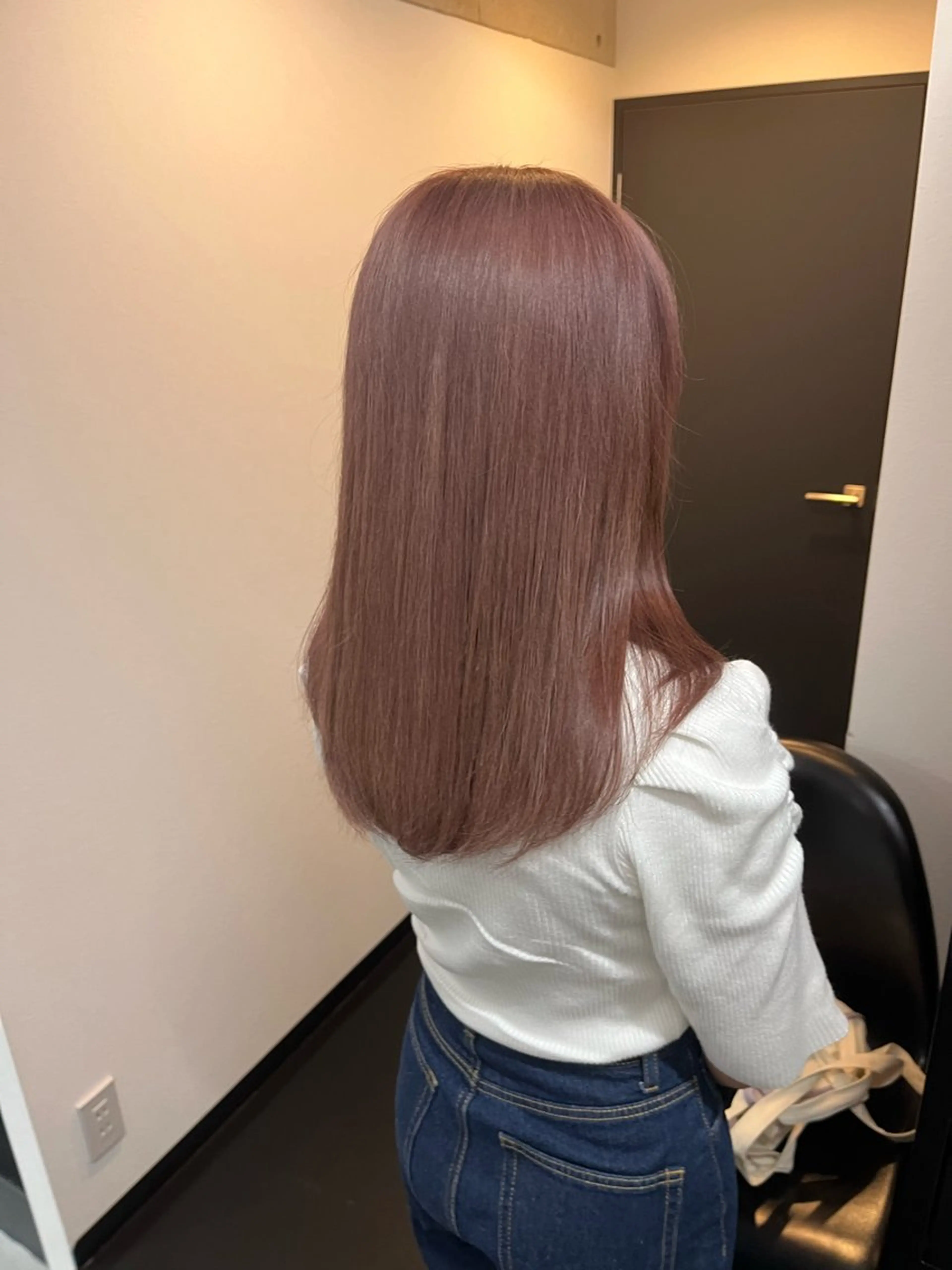 ロング 薬院/駅近/ カラーモデル/募集中のヘアスタイル