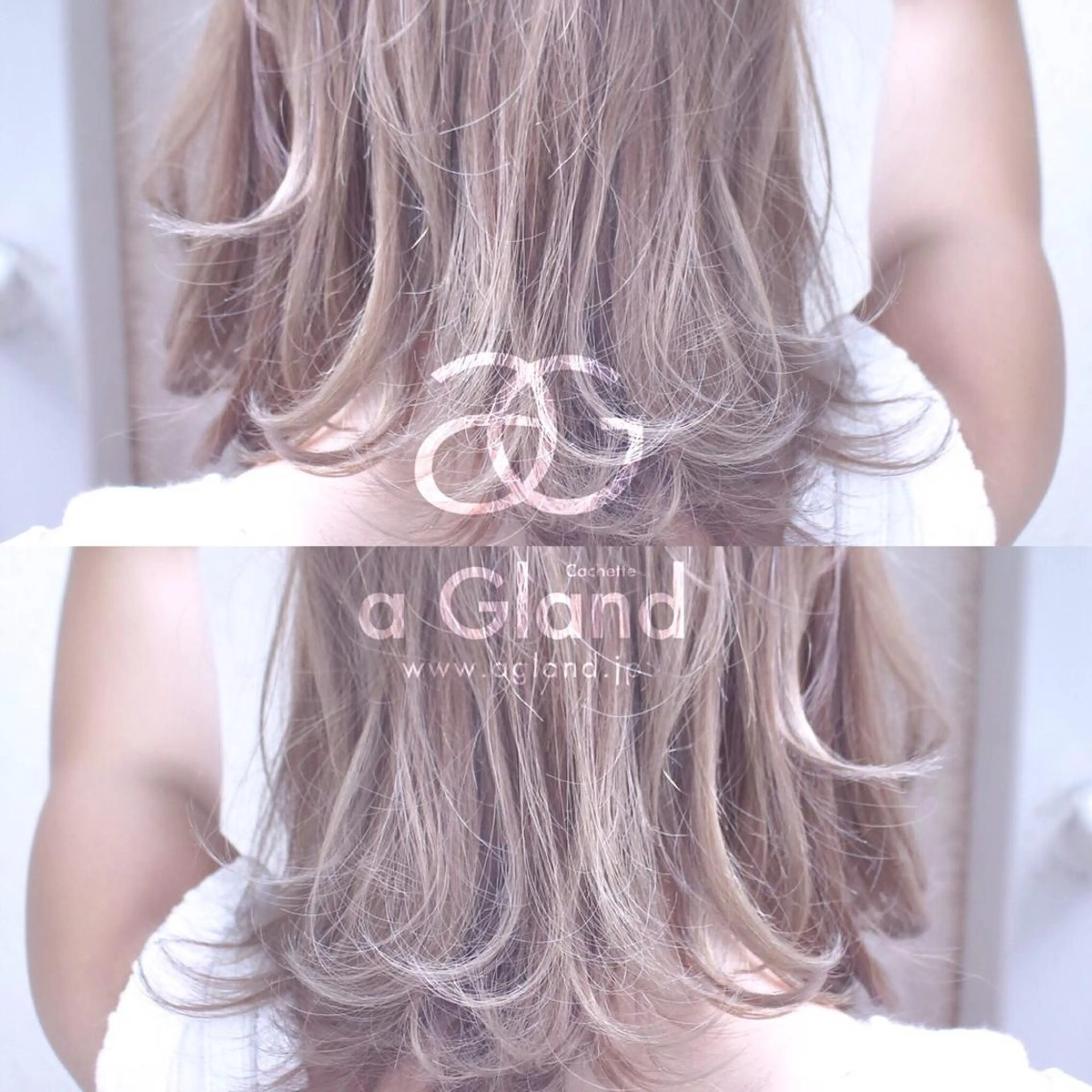 ミディアム カラー ヘアアレンジ 佐渡 慎吾のヘアスタイル