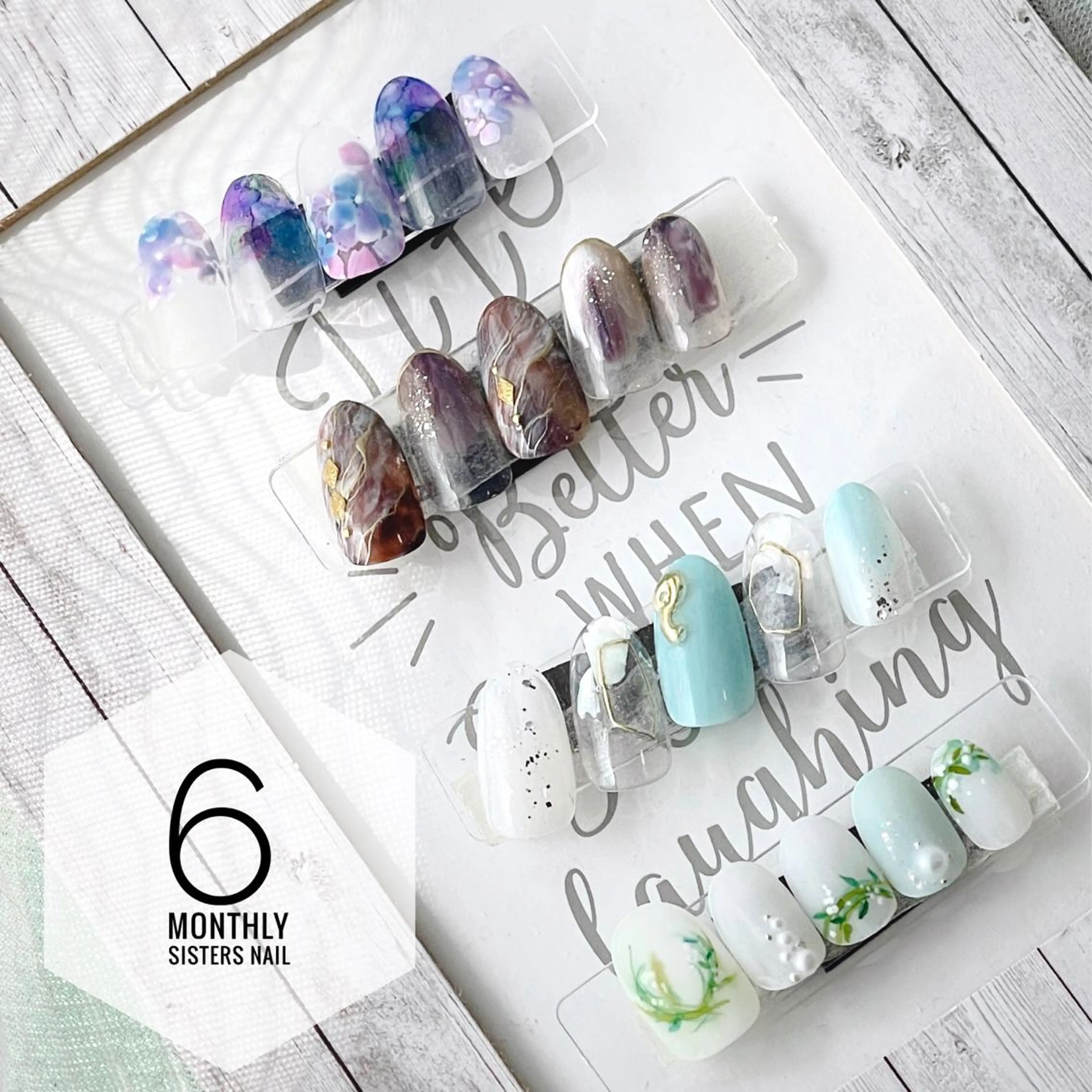 ネイル アートネイル フラワーネイル ニュアンスネイル 夏ネイル ハンドネイル ハンドケア sisters nail.fのネイルデザイン