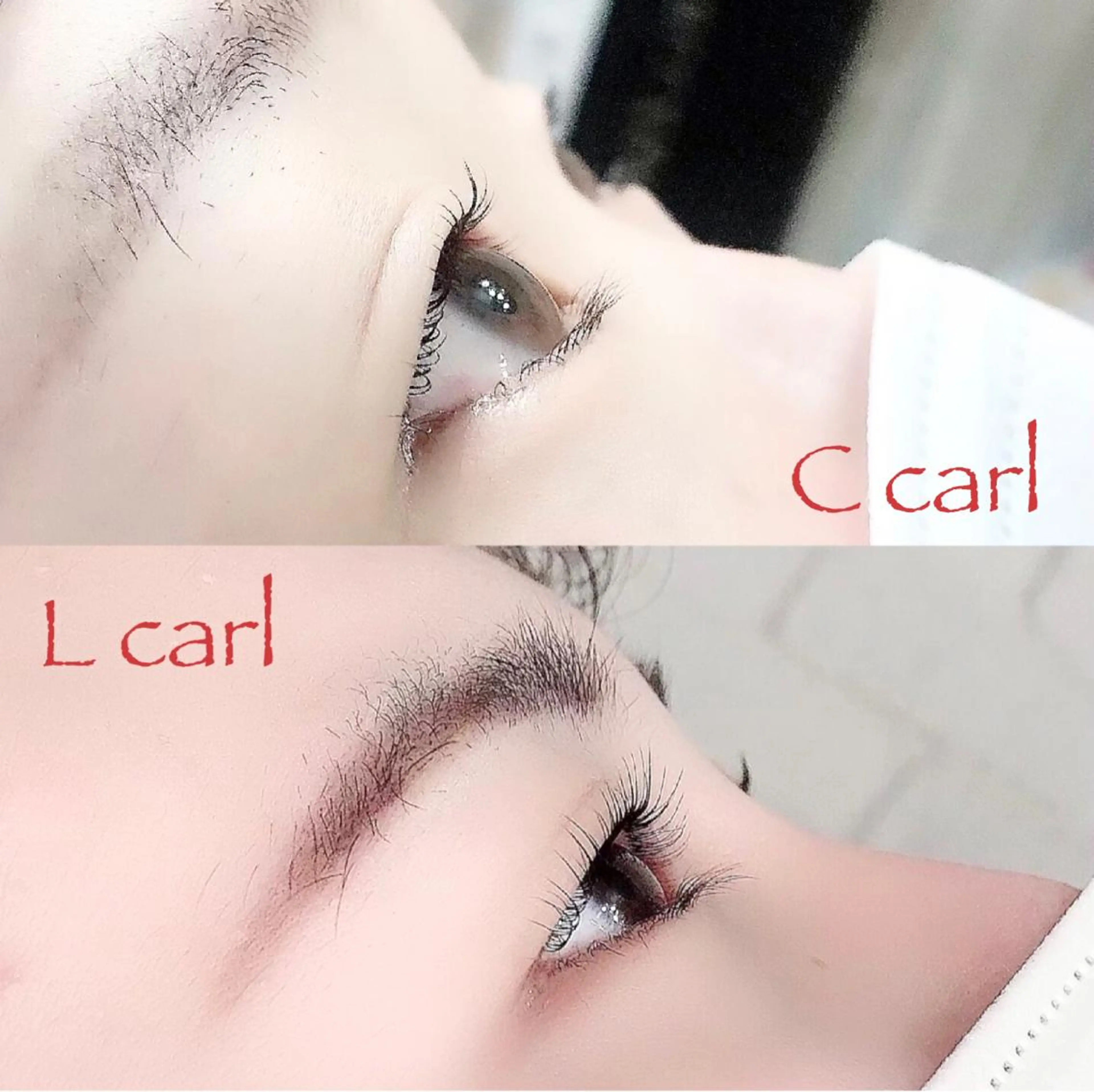 マツエク・マツパ Cカール Lカール パリジェンヌラッシュリフト 一重×まつ毛パーマ eyelash presh yukaのマツエク・マツパデザイン