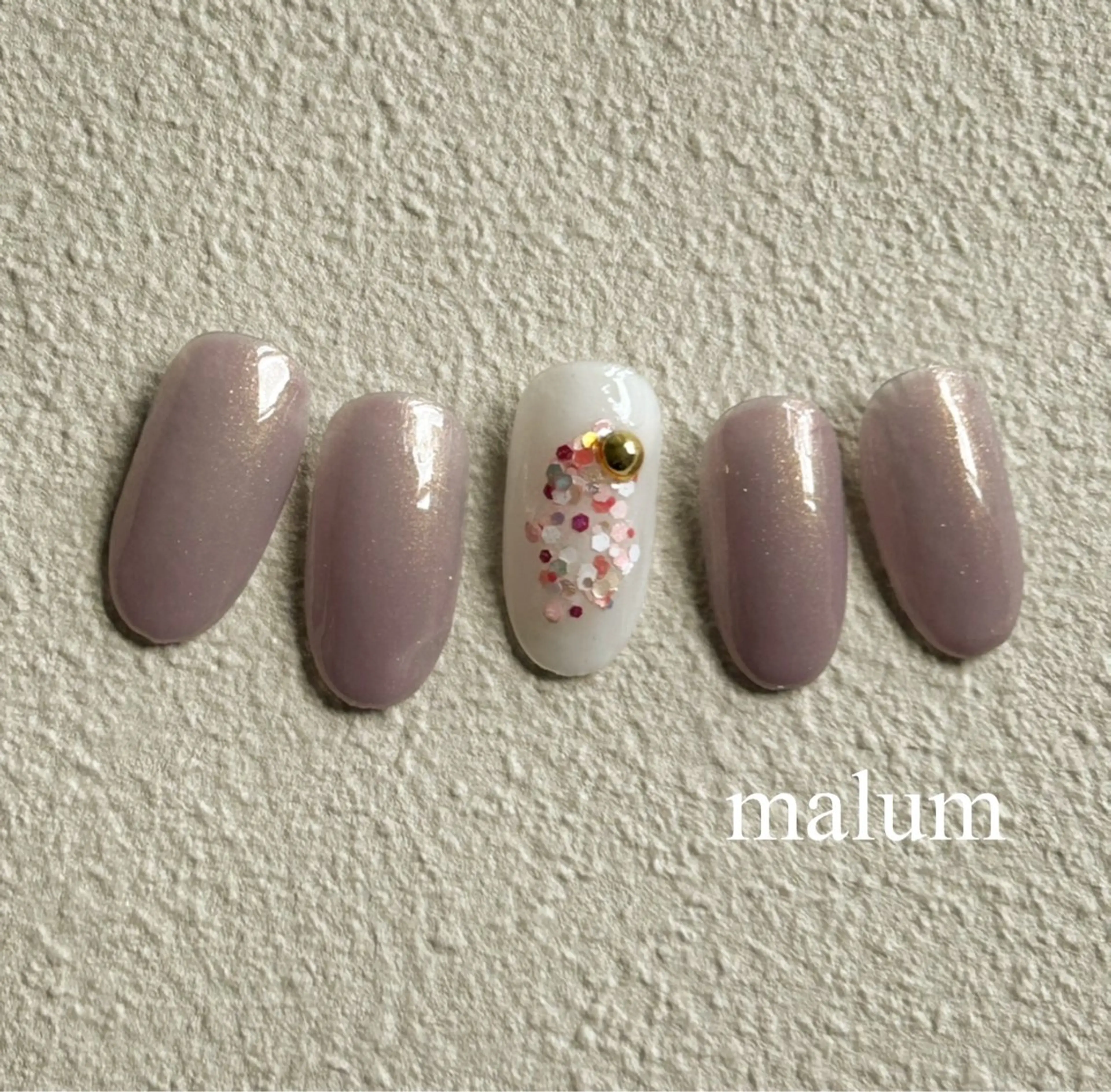 ネイル ハンドネイル malum nailのネイルデザイン