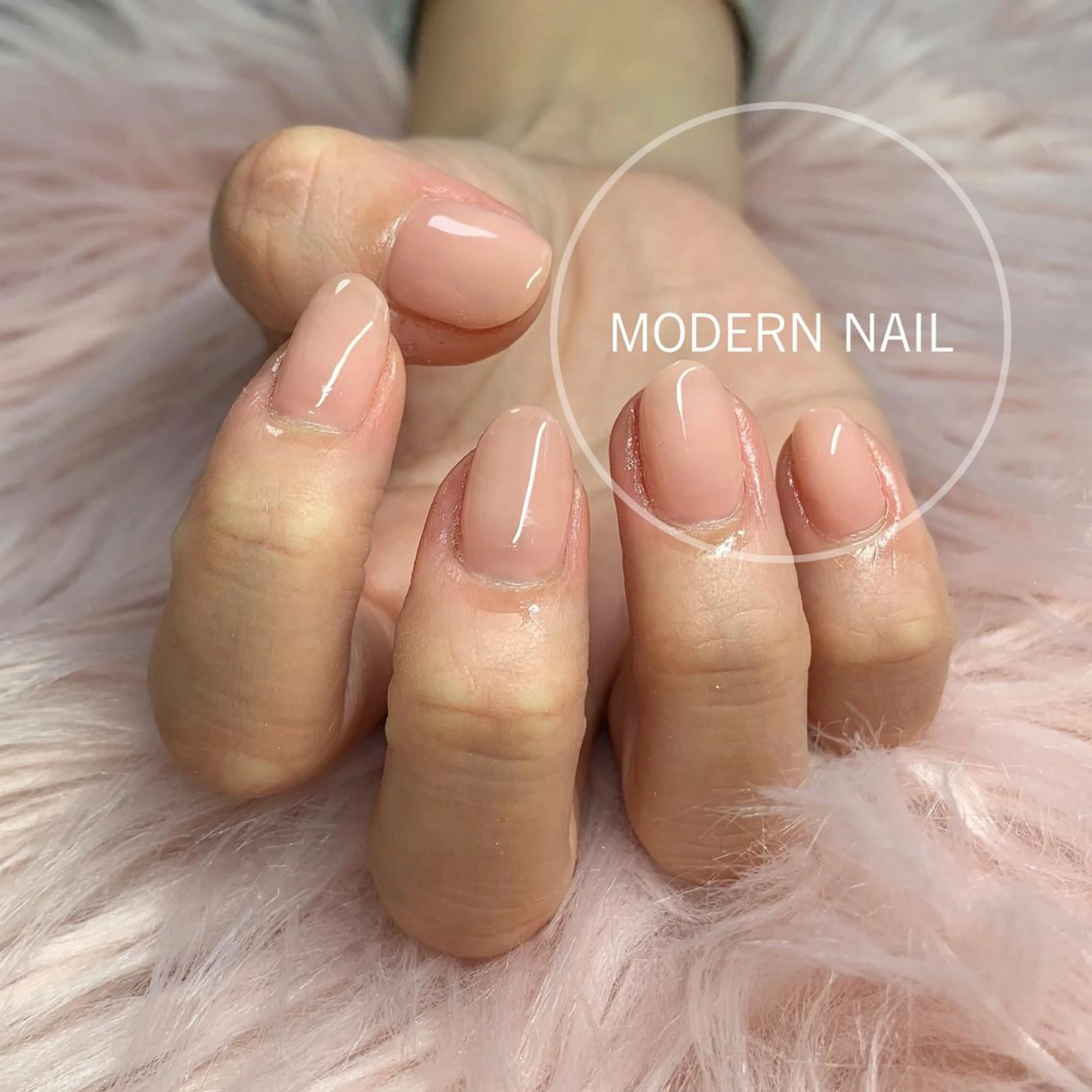 ネイル ワンカラーネイル ハンドネイル 小川 玲奈のネイルデザイン