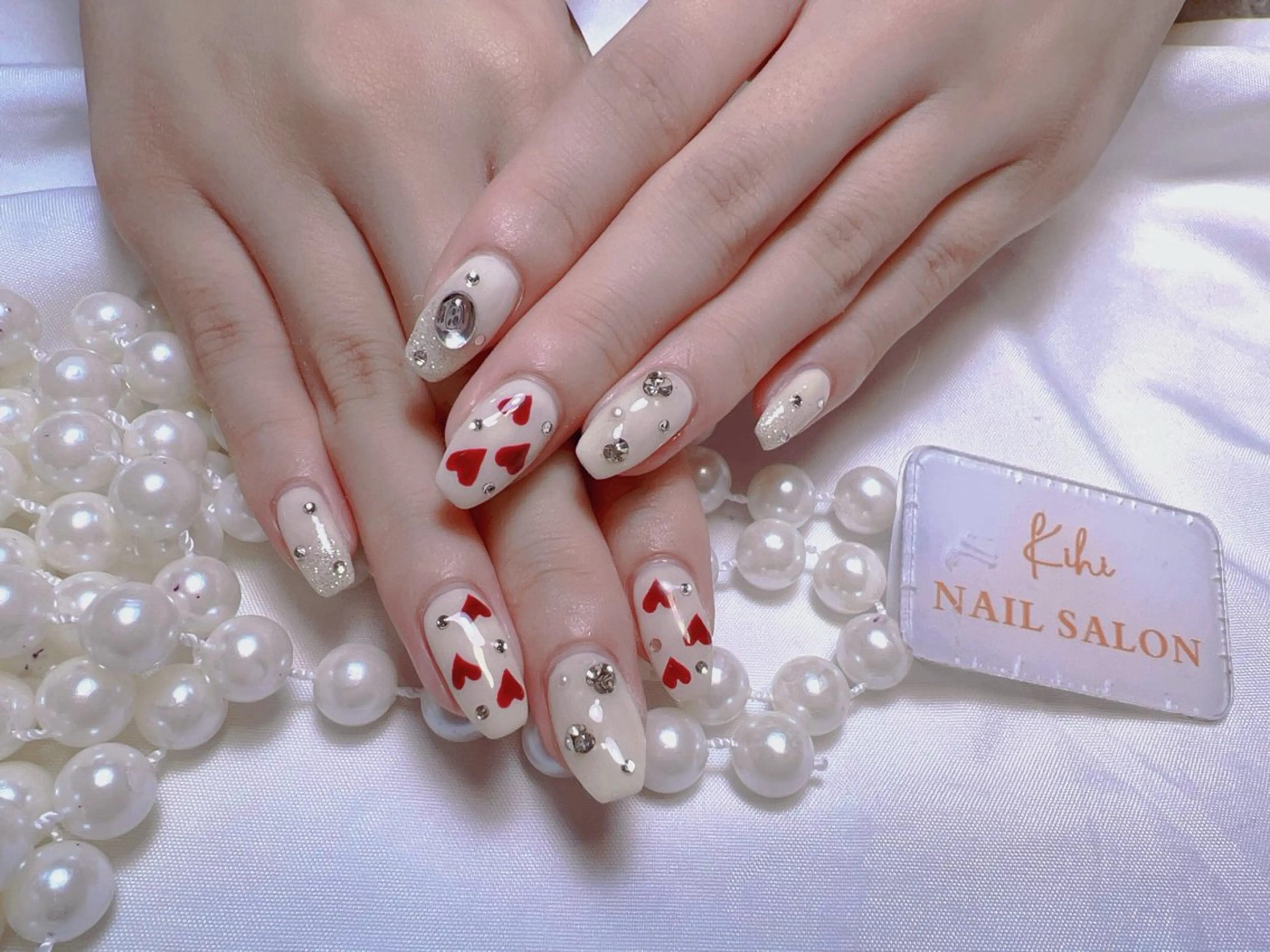 ネイル アートネイル フレンチネイル ジェルネイル グラデーション 韓国ネイル ハンドネイル 💕鈴木ユリ パラジェル/オフ無料のネイルデザイン