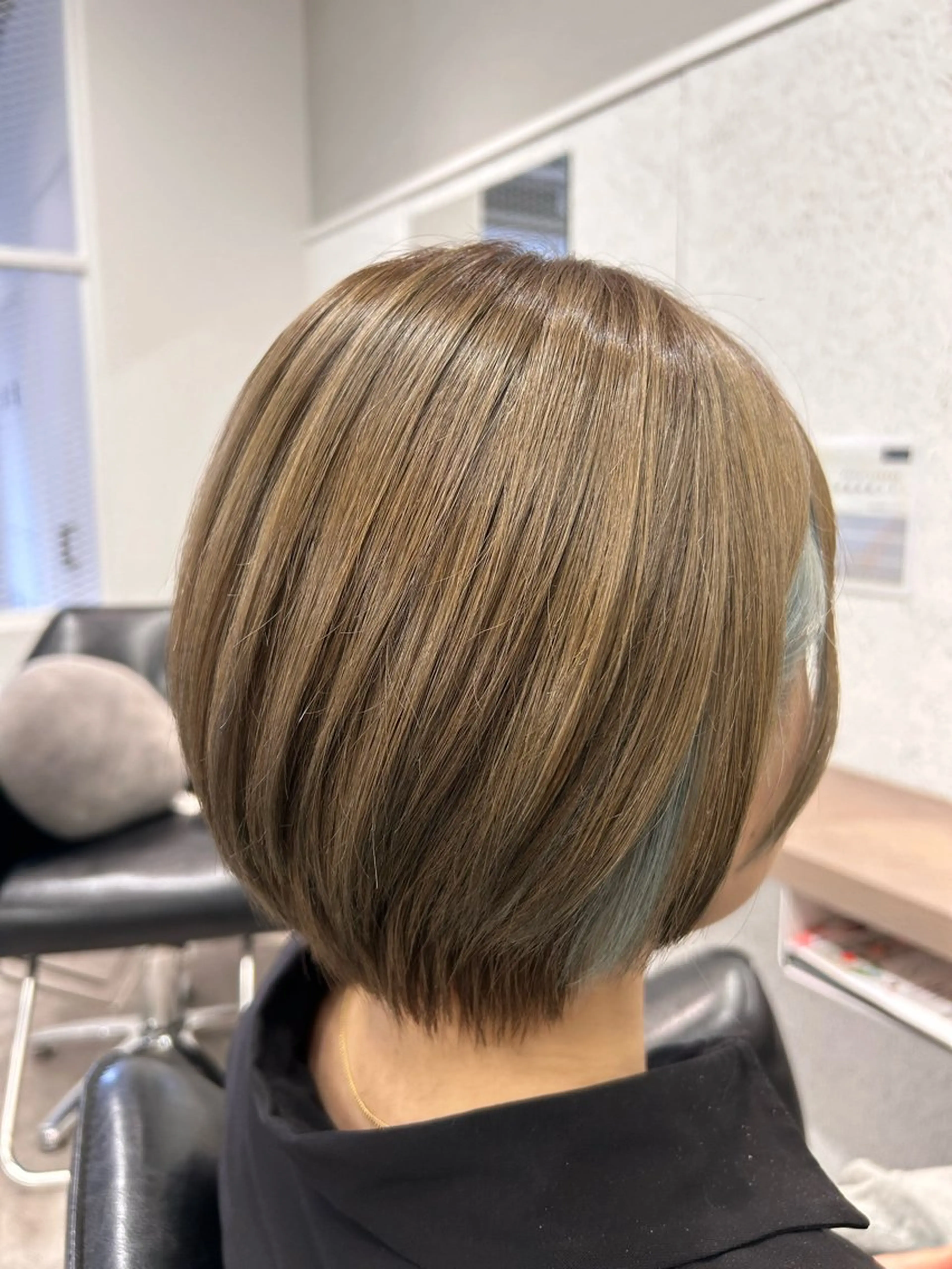 ショート ショートボブ ボブ ショートヘア ボブ/透明感カラー/ 髪質改善/🌙/ルナのヘアスタイル