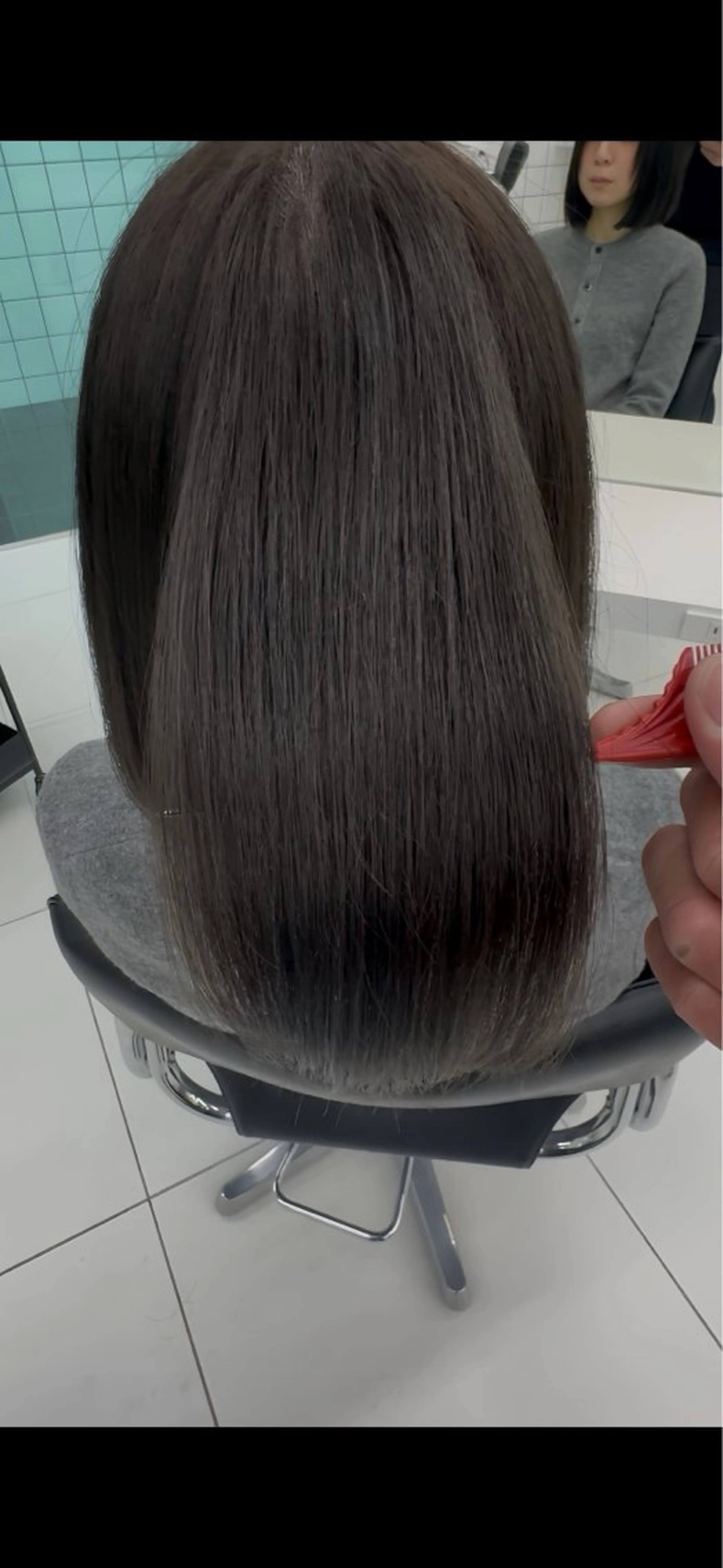 ミディアム カラー ブラウンカラー ダークブラウン ヘアカラー 宗形 建哉/渋谷のヘアスタイル