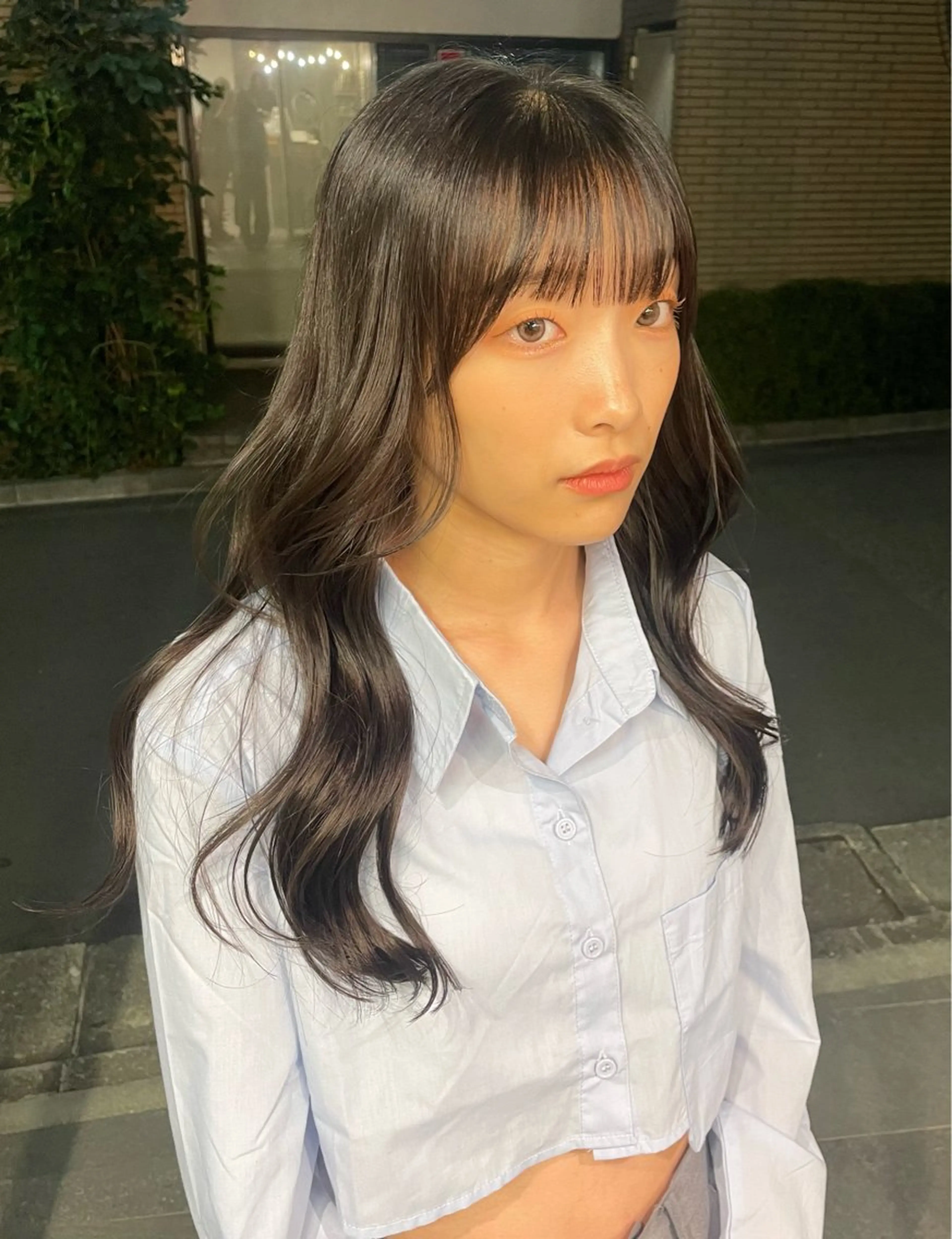 ロング カラー clam. yuu🦩のヘアスタイル