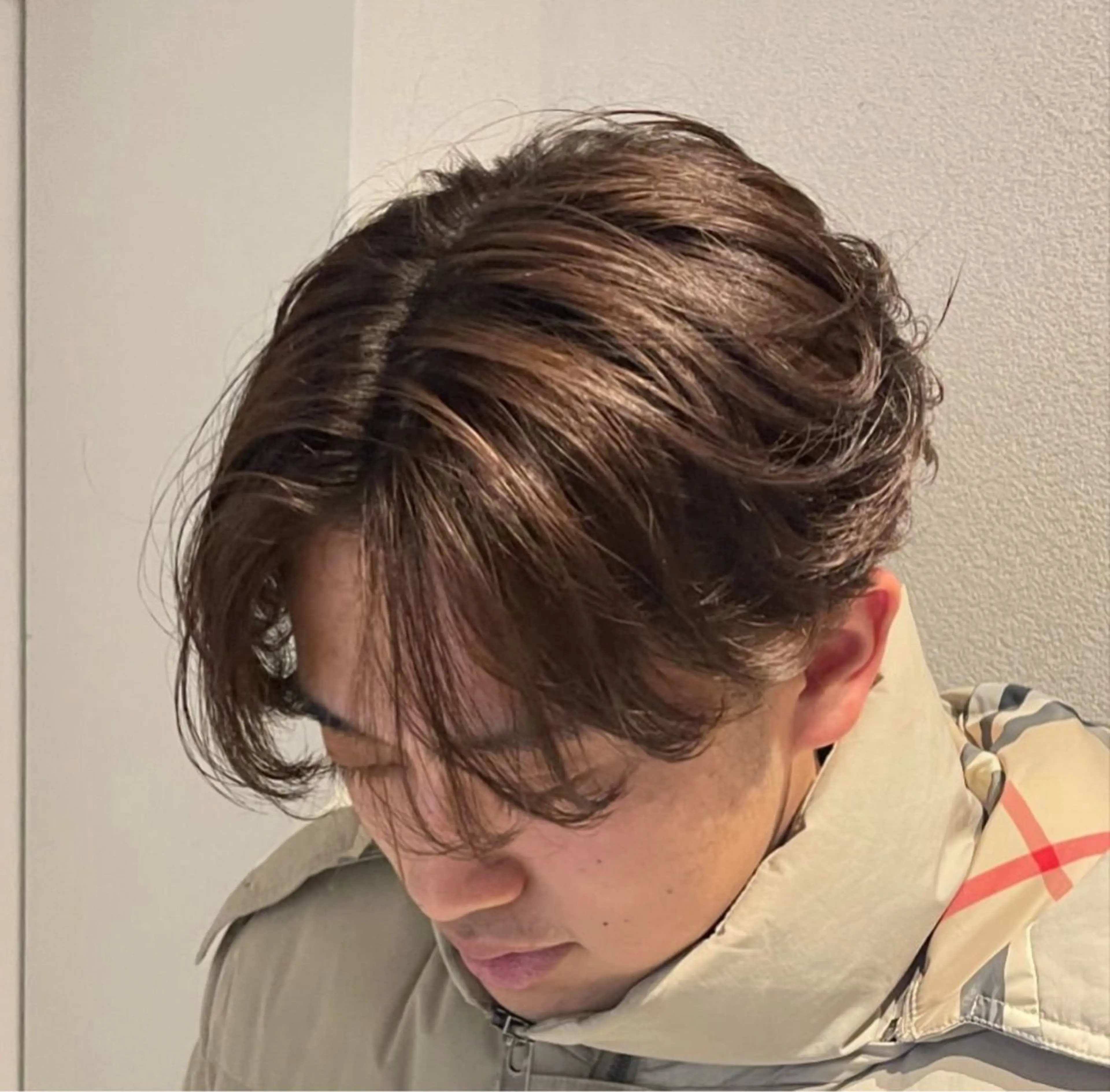 カット＋ワンカラー（ブリーチ無しカラー）の写真