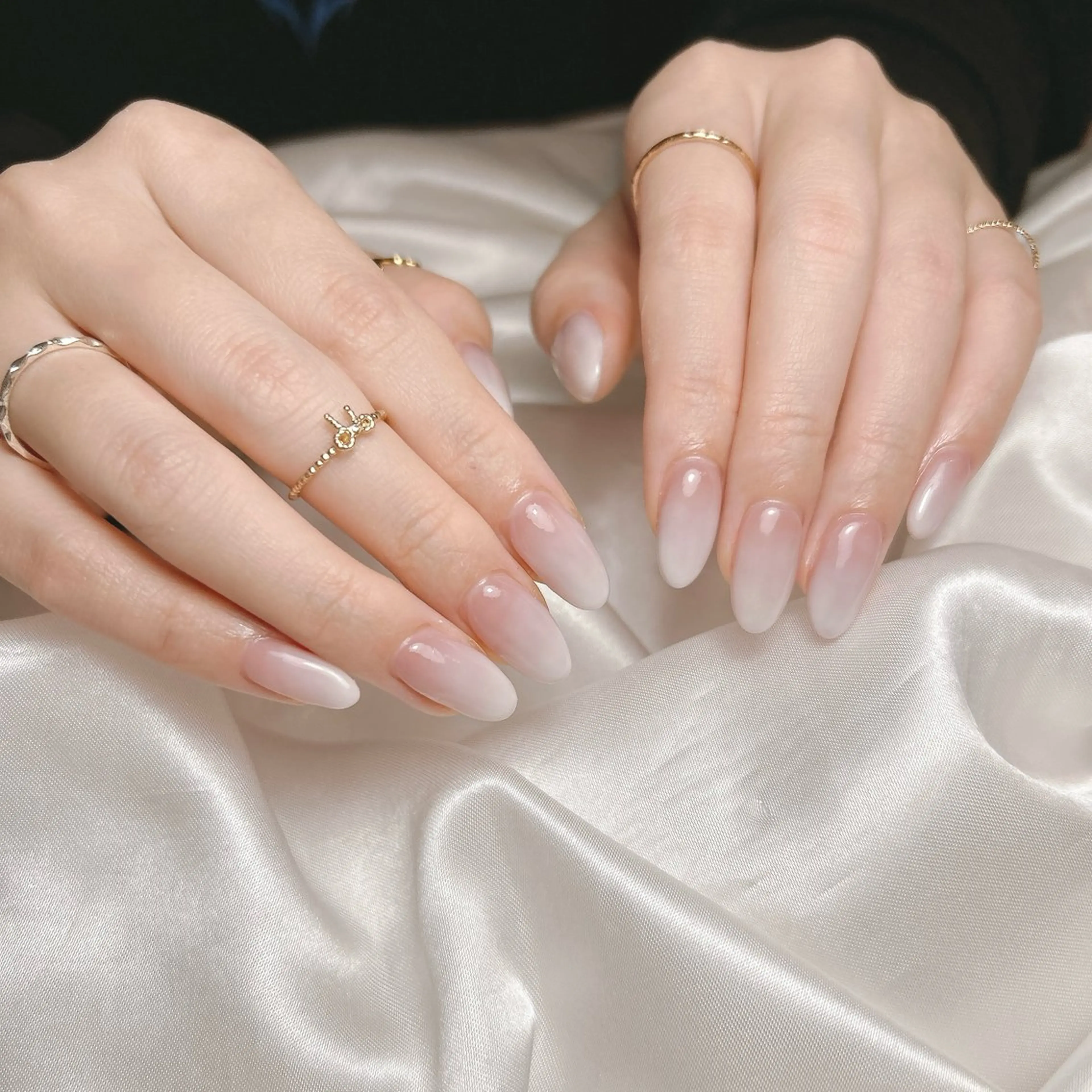 ネイル ハンドネイル junna のぞいてねのネイルデザイン