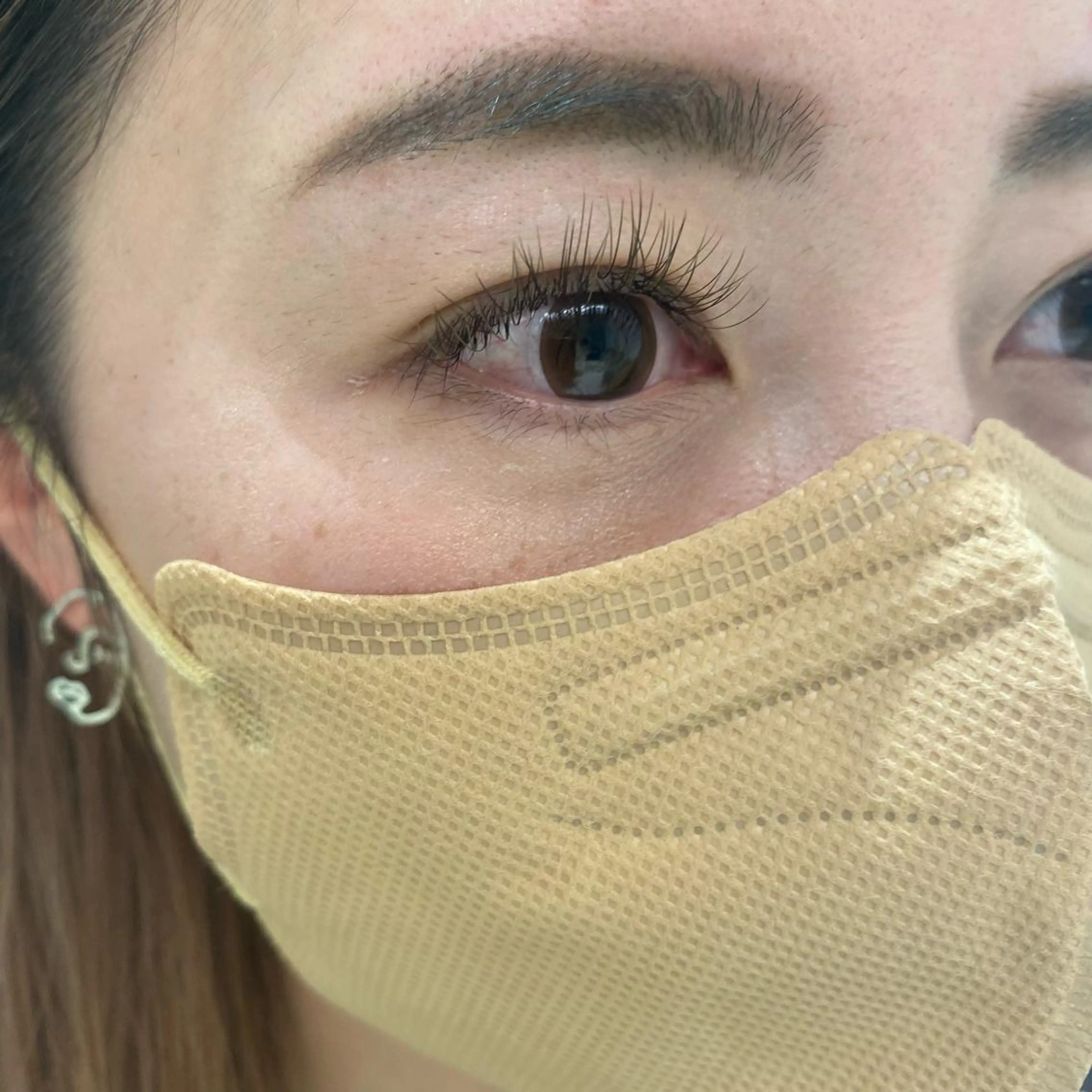 マツエク・マツパ アイブロウ 眉カラー フラットラッシュ マツエク Lowen kahoのマツエク・マツパデザイン