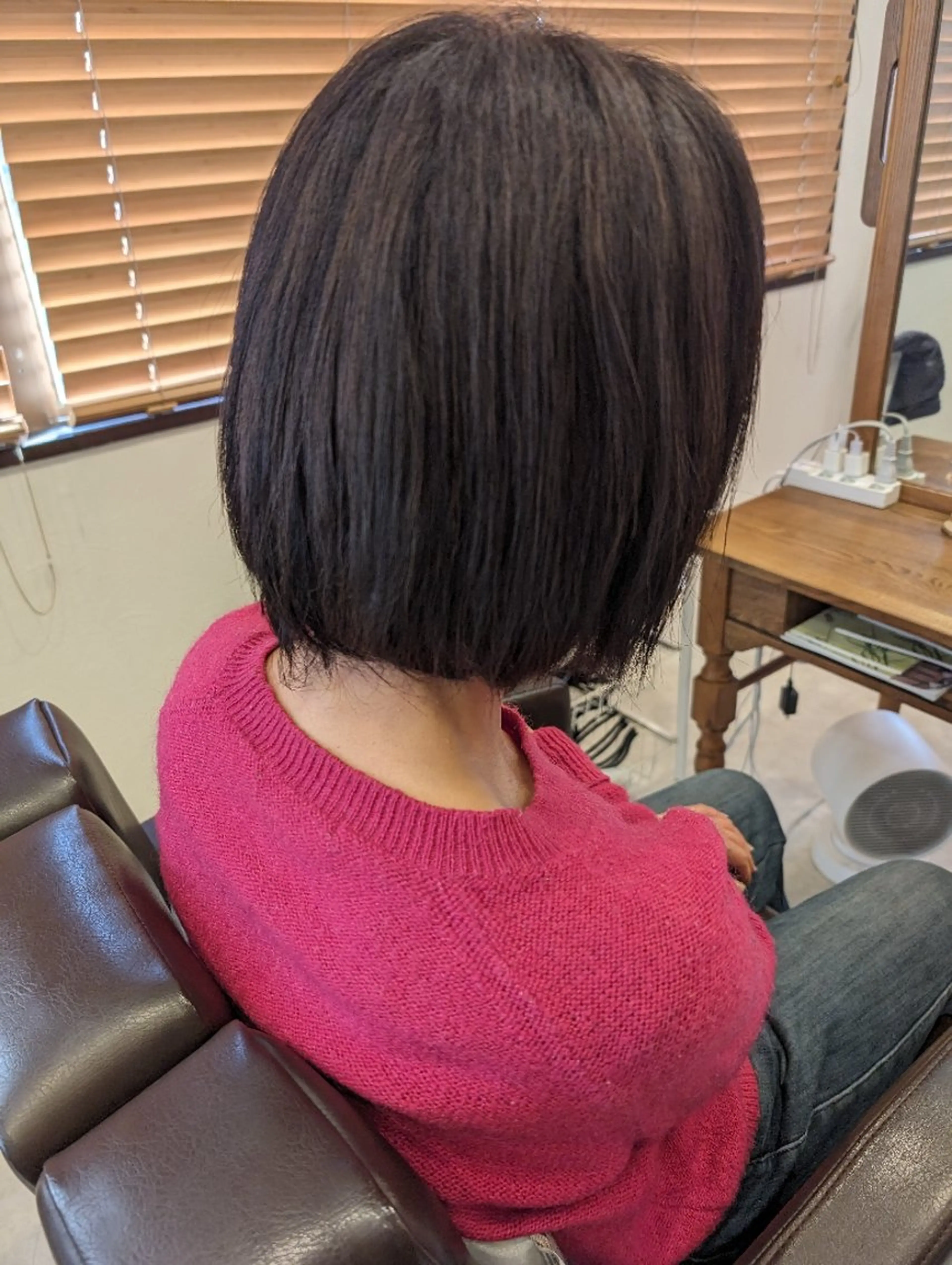 カラー 田代 美香のヘアスタイル