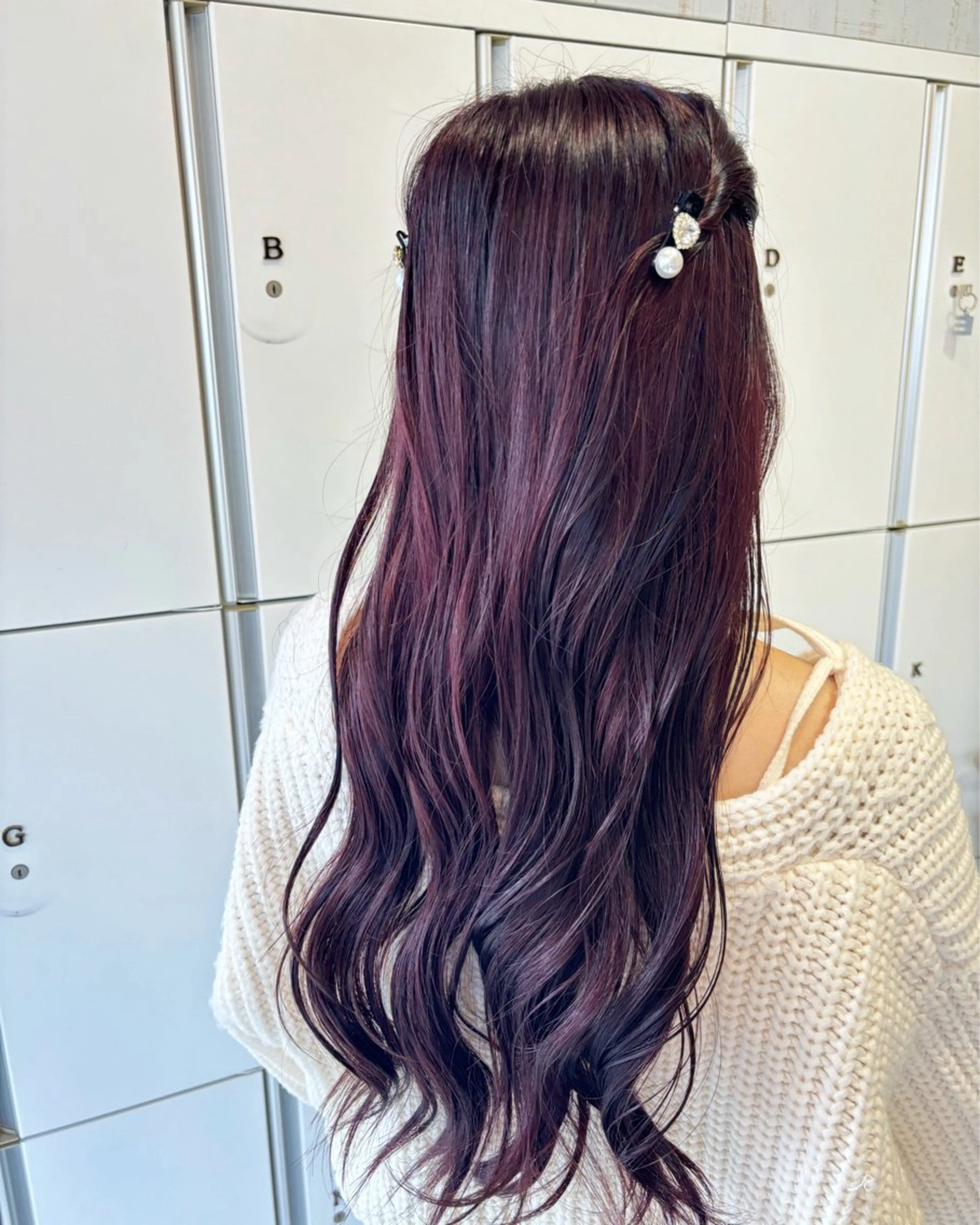 ロング カラー ヘアカラー トリートメント ボブカット/アレンジ /さきのヘアスタイル