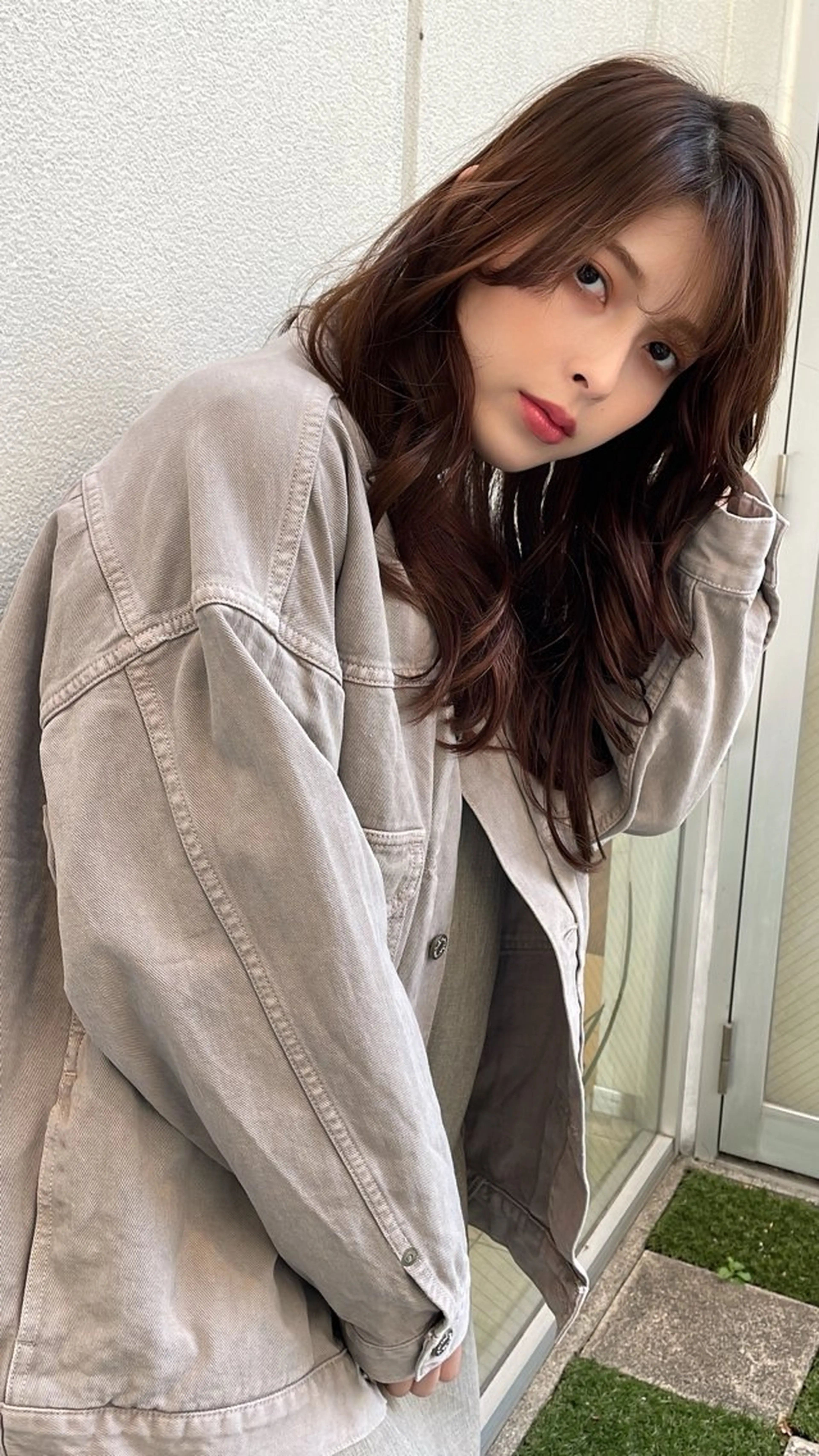 ロング 早川 楓那のヘアスタイル