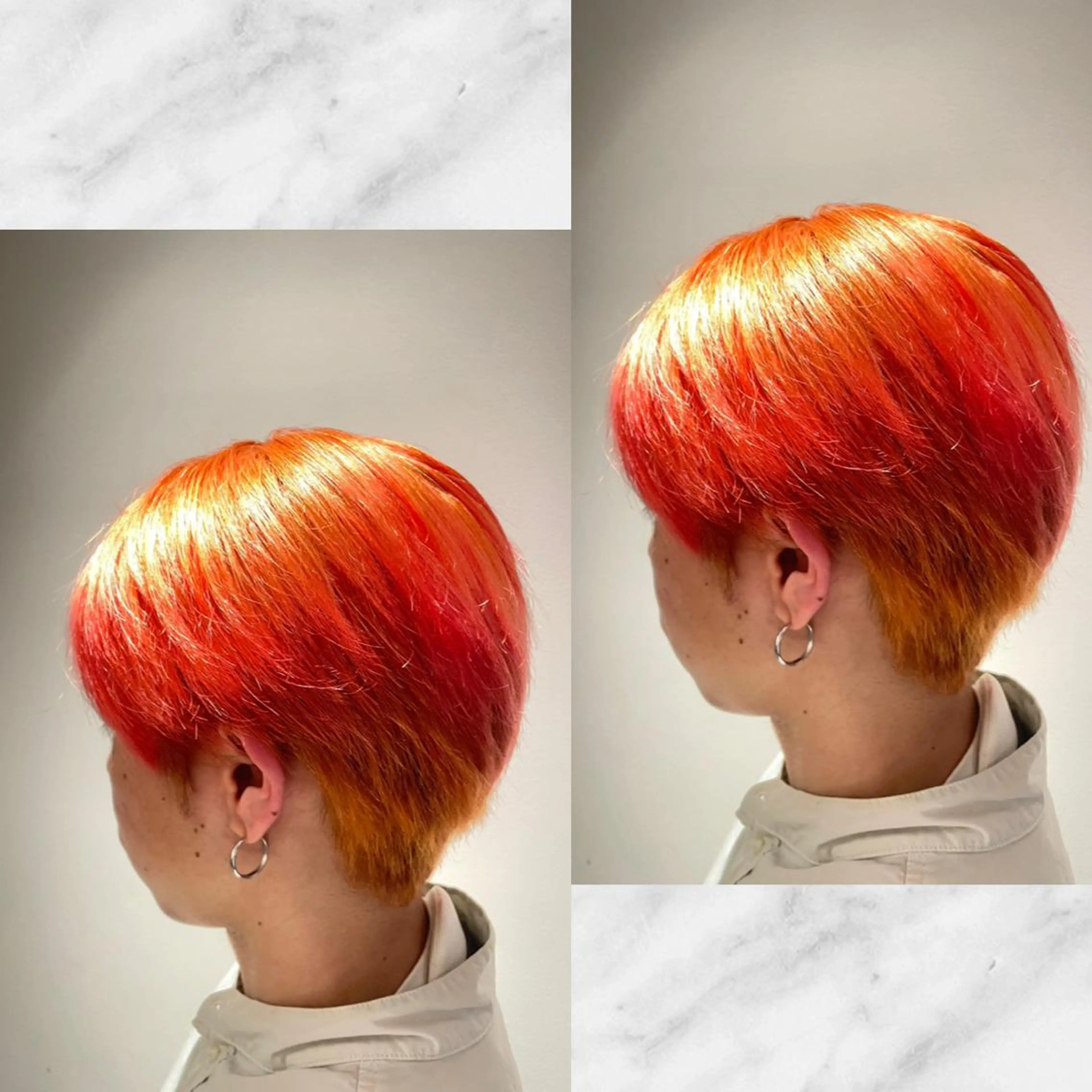 ショート カラー 大人ショート🥂みつ はし こうだい🦕のヘアスタイル