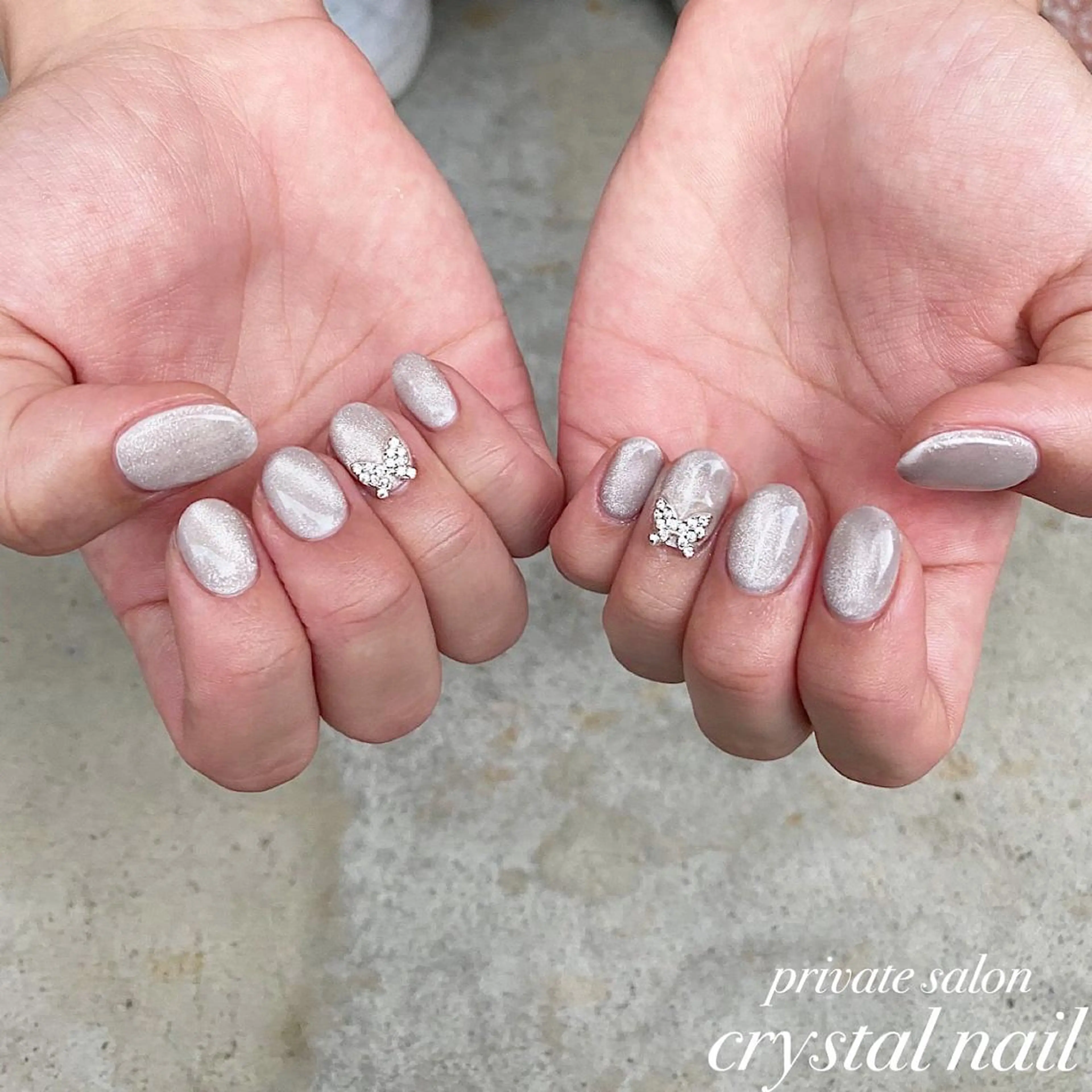 ネイル マグネットネイル Crystal Nailのネイルデザイン