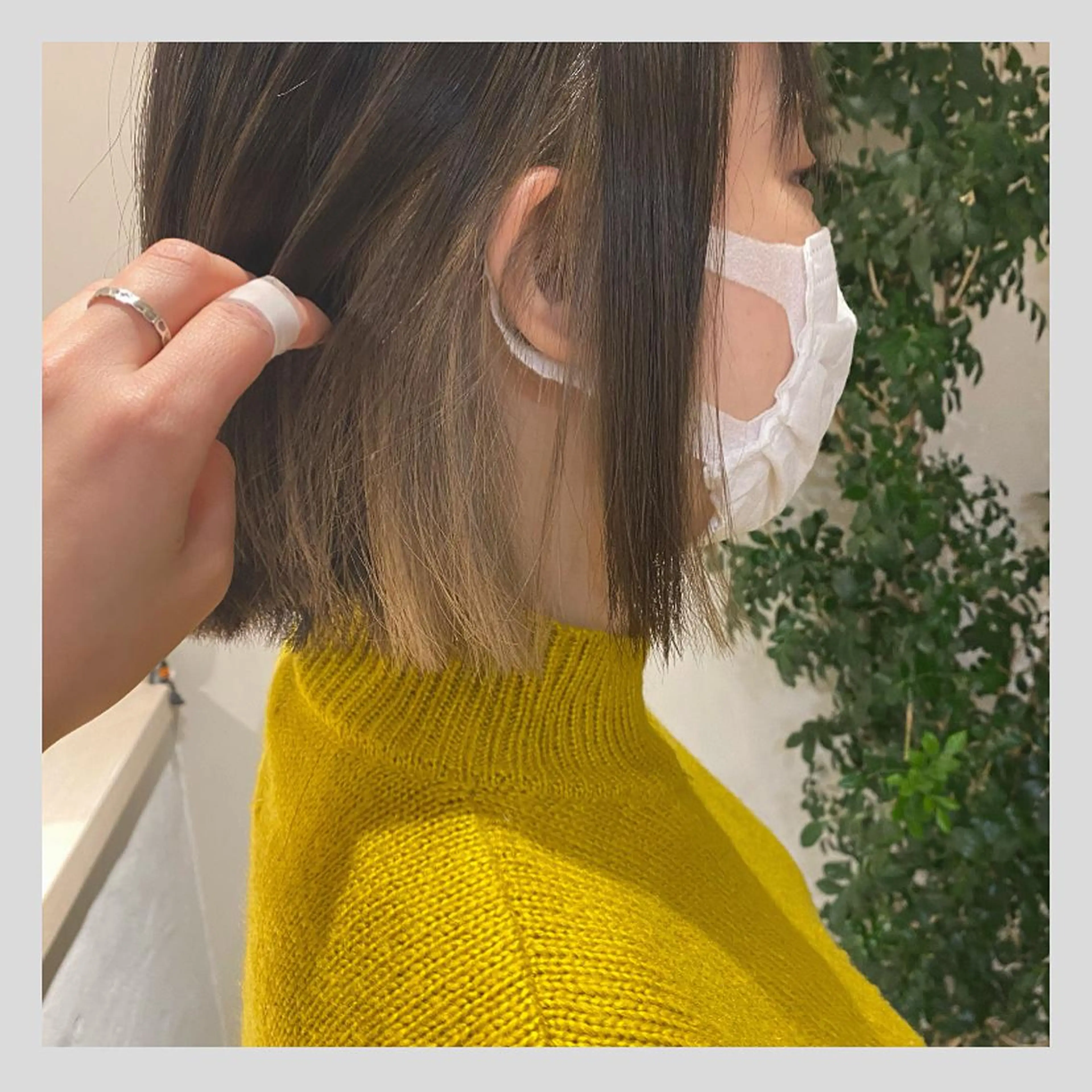 ミディアム カラー 当日予約大歓迎💗 依田瑞希のヘアスタイル