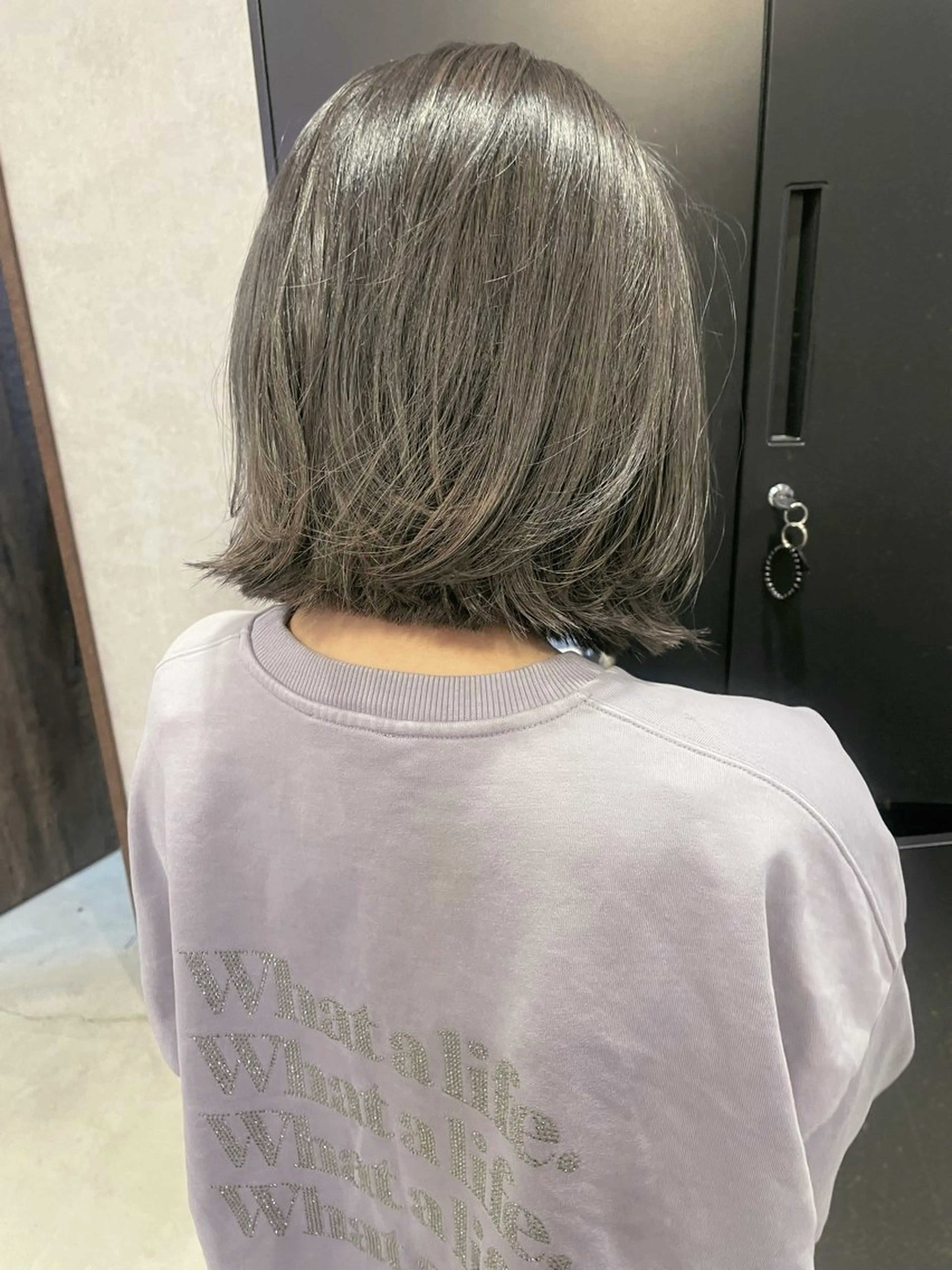 ミディアム カラー ヘアカラー 透明カラー/レイヤー misaki °＊のヘアスタイル