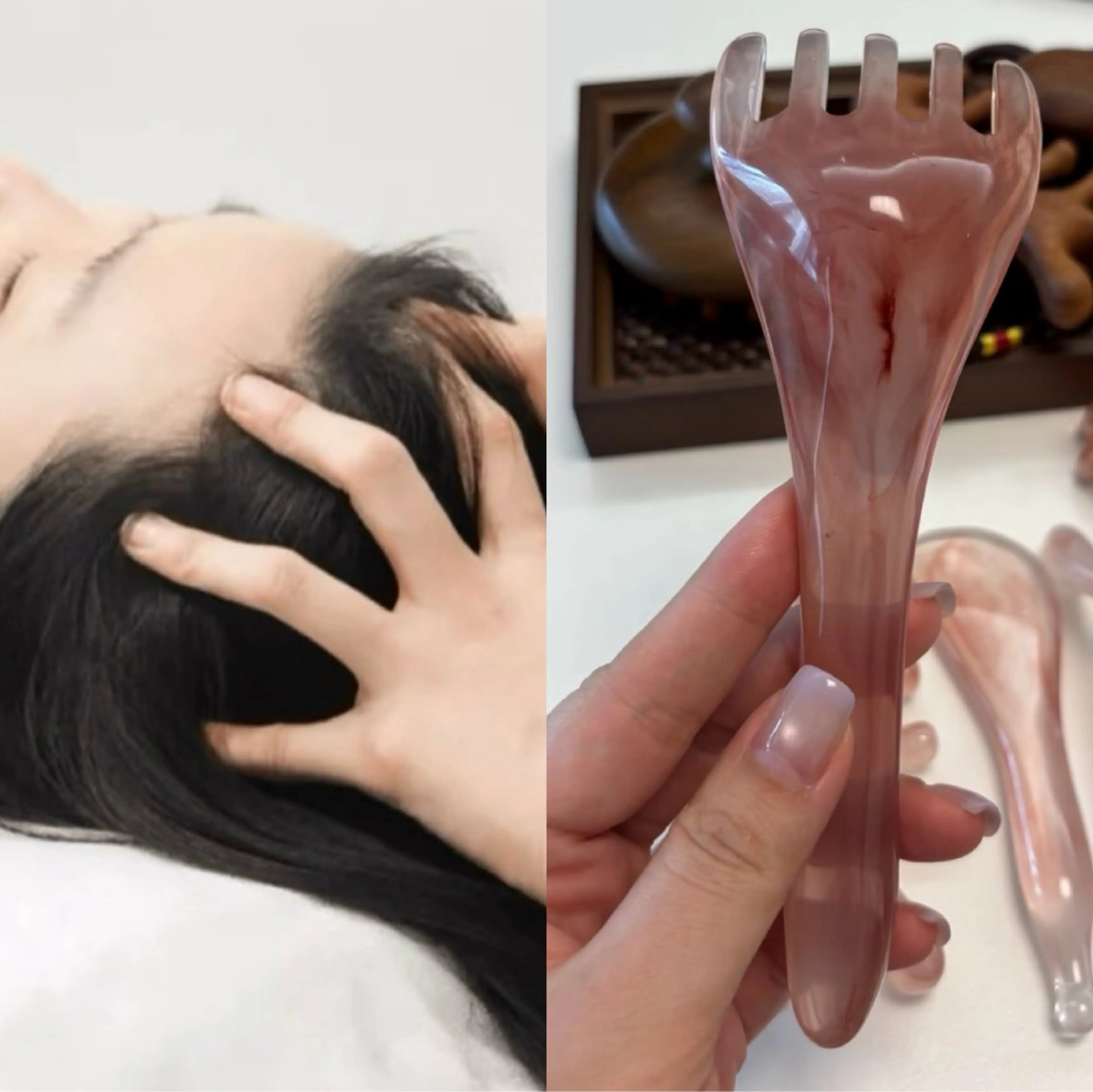 新感覚・絶妙なスッキリセット＆「ドライヘッドスパ30+足つぼ30」60分￥5500円の写真