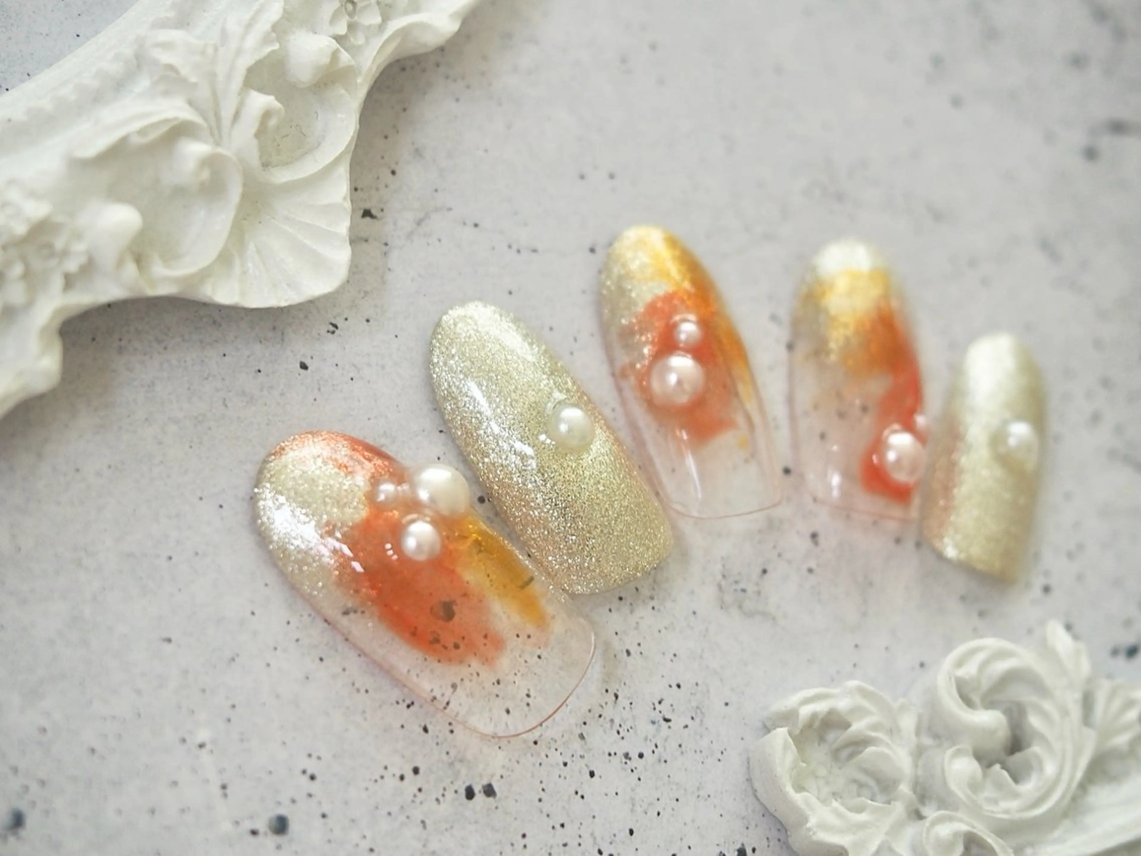 ネイル シンプルネイル nail salon treat あいのネイルデザイン