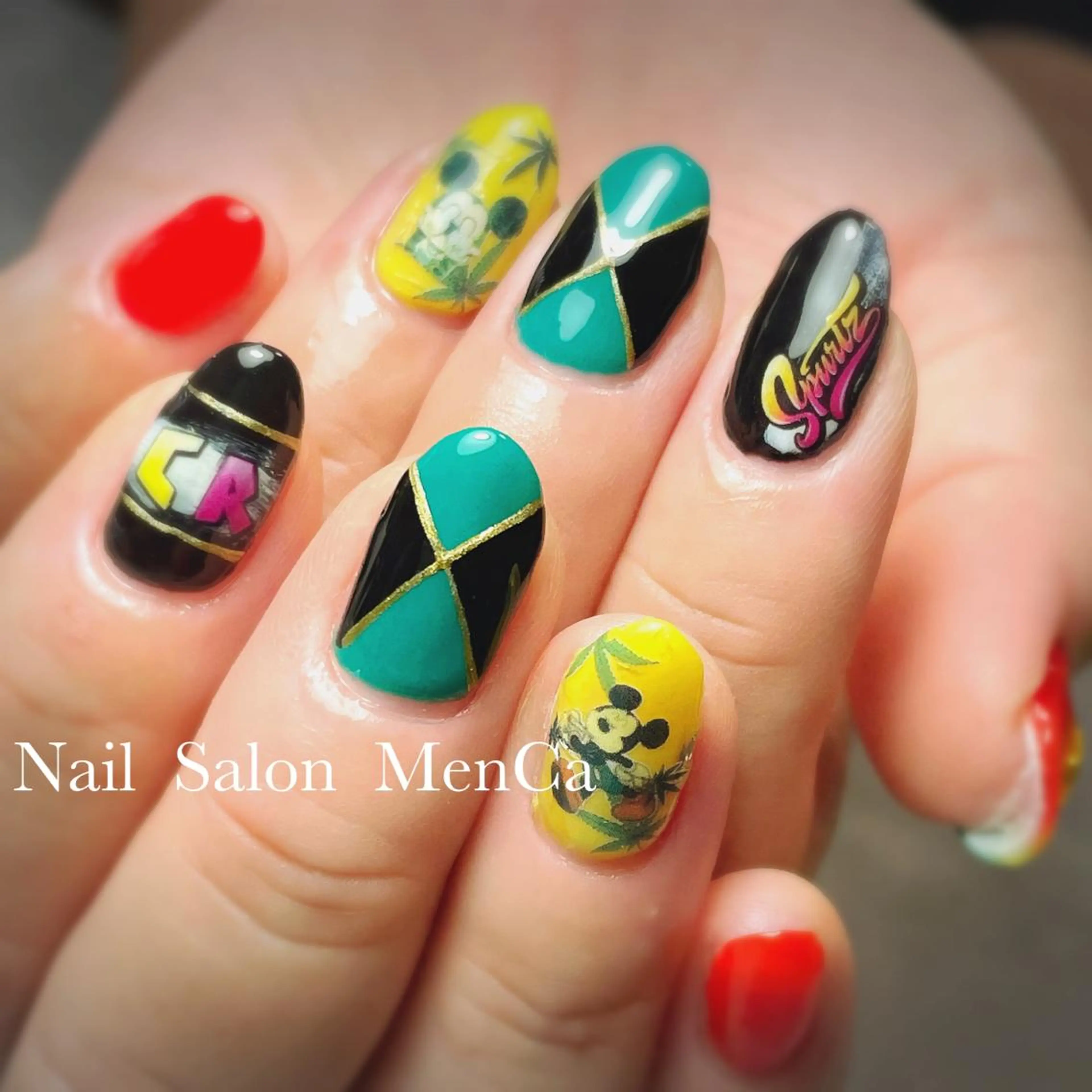 ネイル 持ち込み ハンドネイル 江崎 景子のネイルデザイン