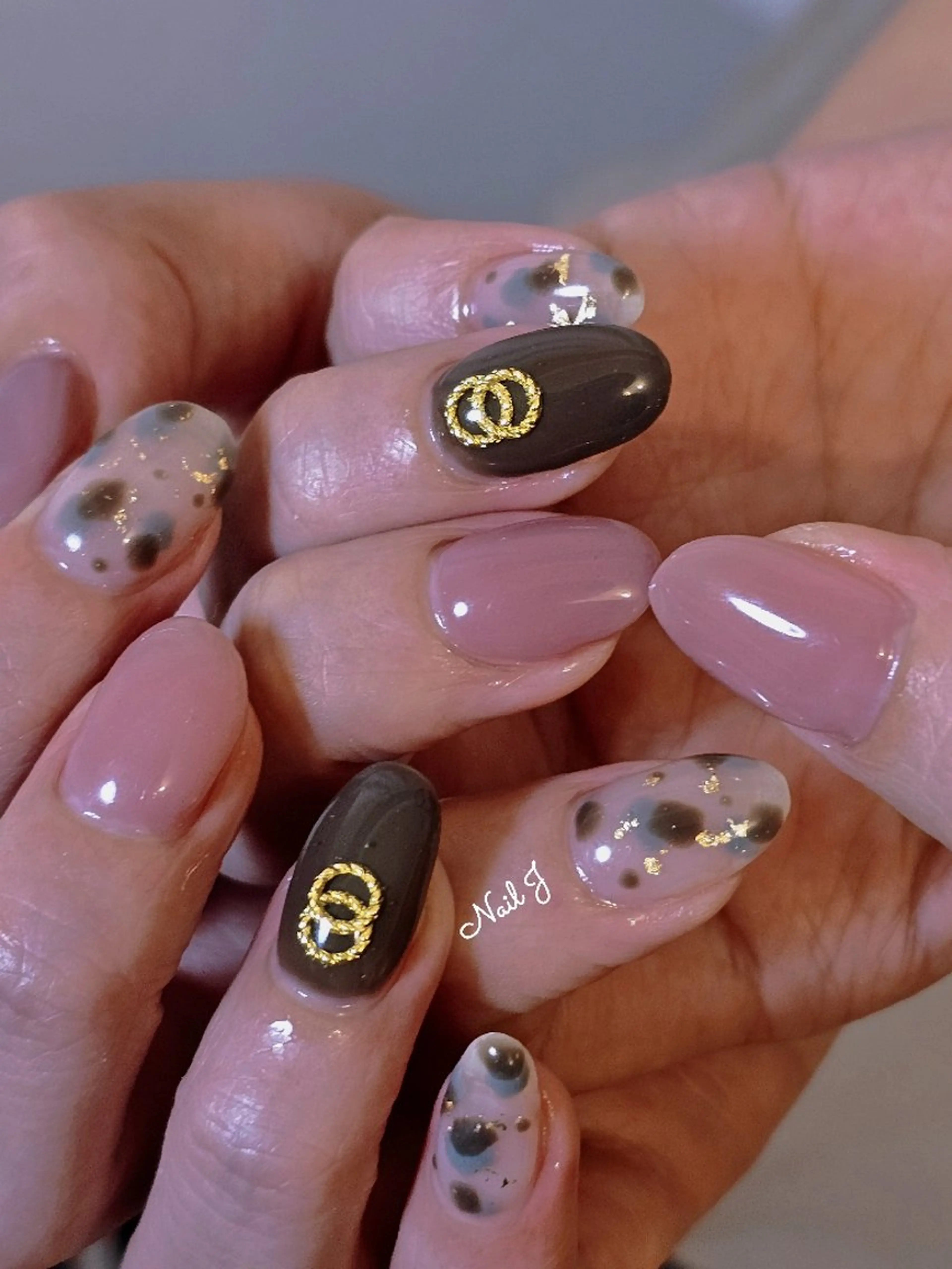 ネイル 韓国ネイル 持ち込み ニュアンスネイル ハンドネイル Nail Jのネイルデザイン