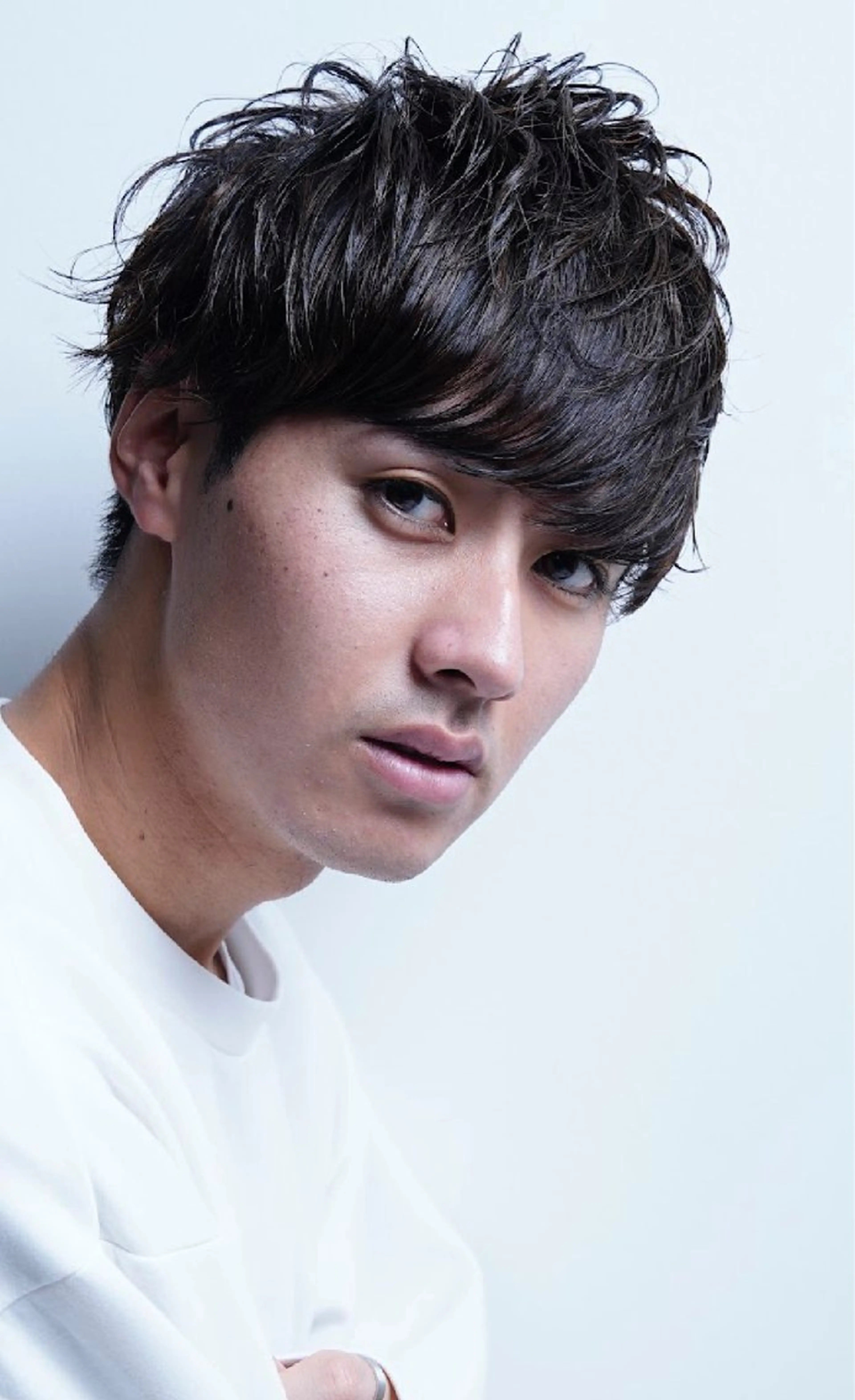 メンズ 尾花 祥希のヘアスタイル