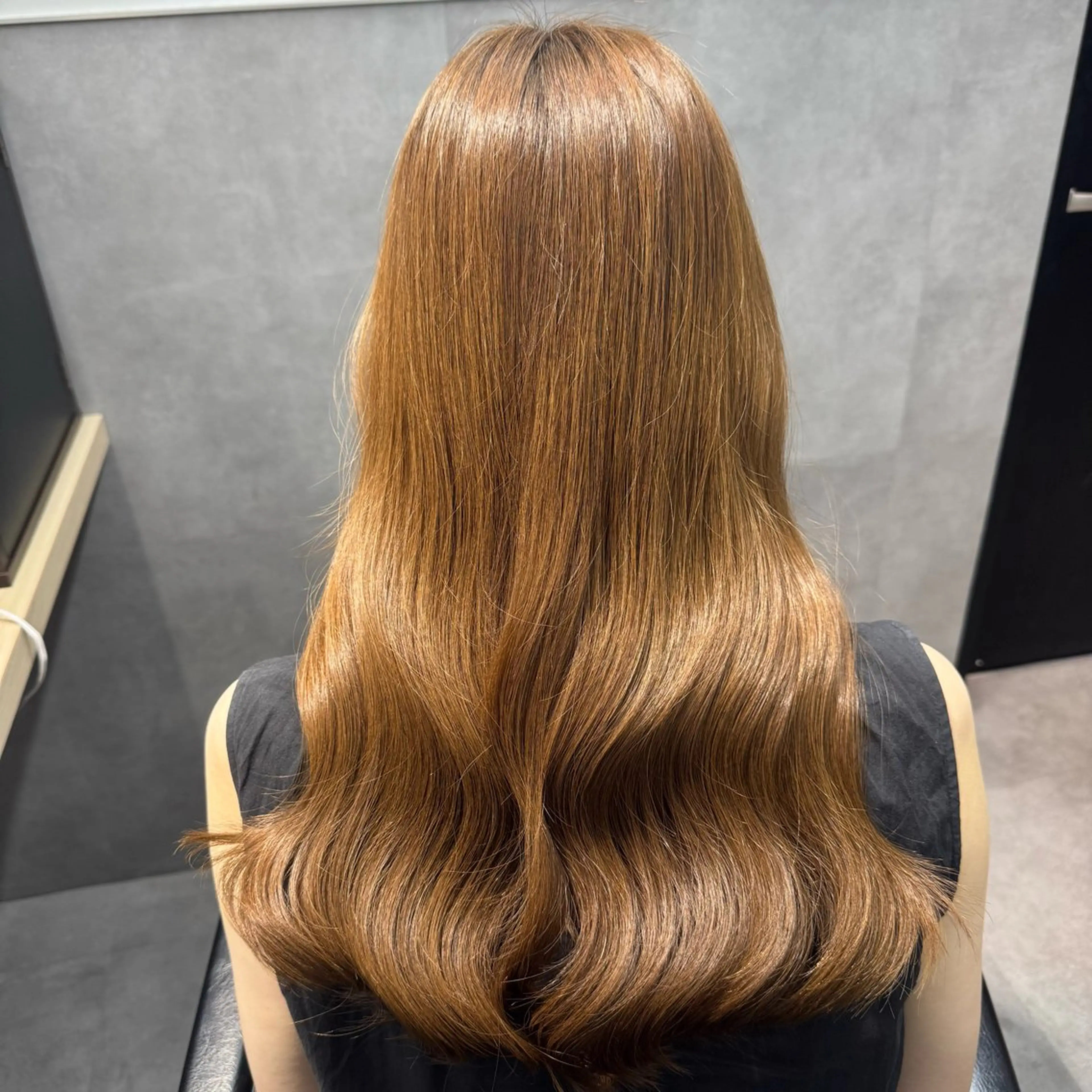 ロング カラー ベージュカラー トリートメント 【似合わせカラー・ 髪質改善】松崎萌香のヘアスタイル