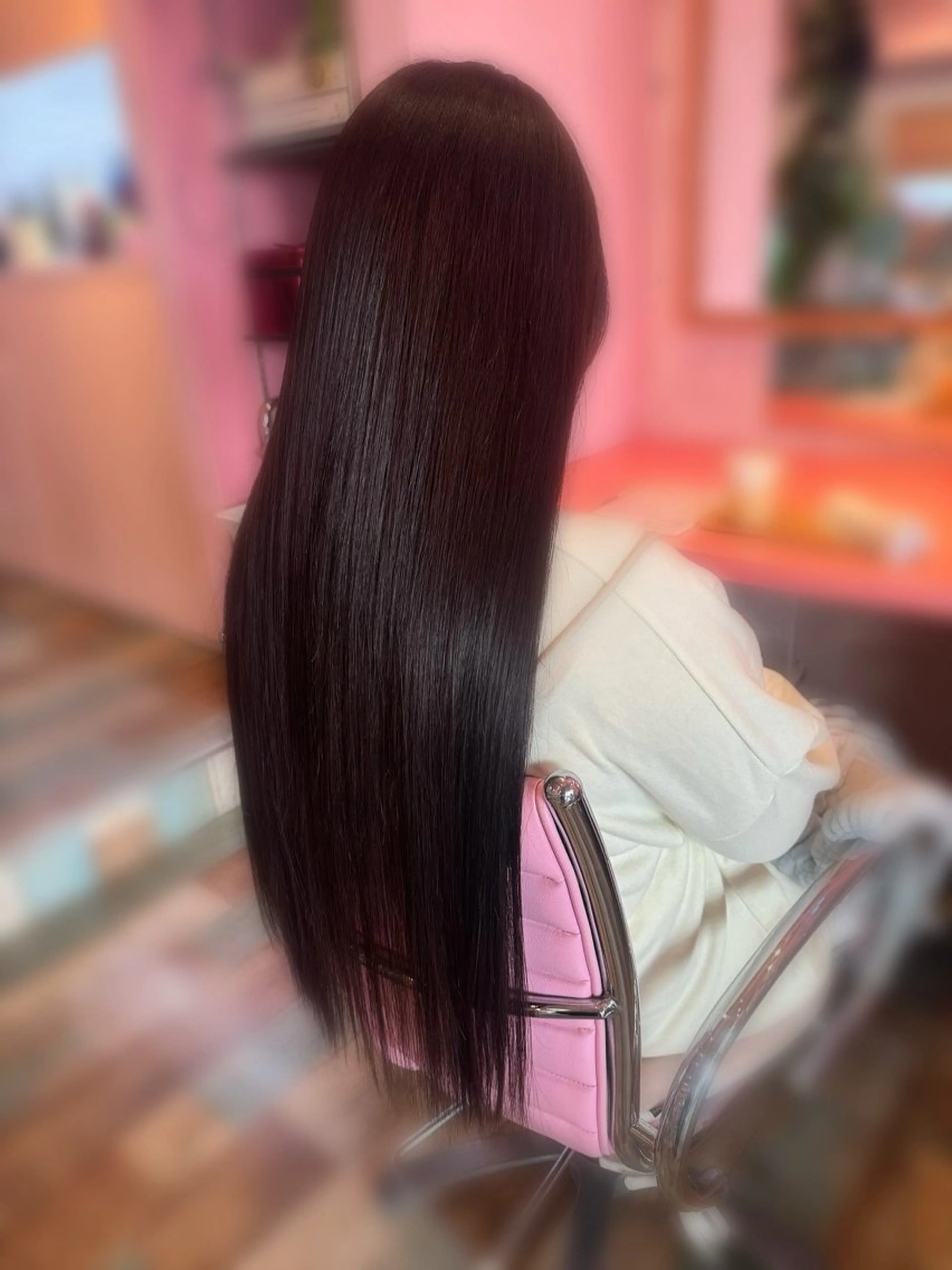 ロング MienePink所属・椎名 海咲のヘアスタイル