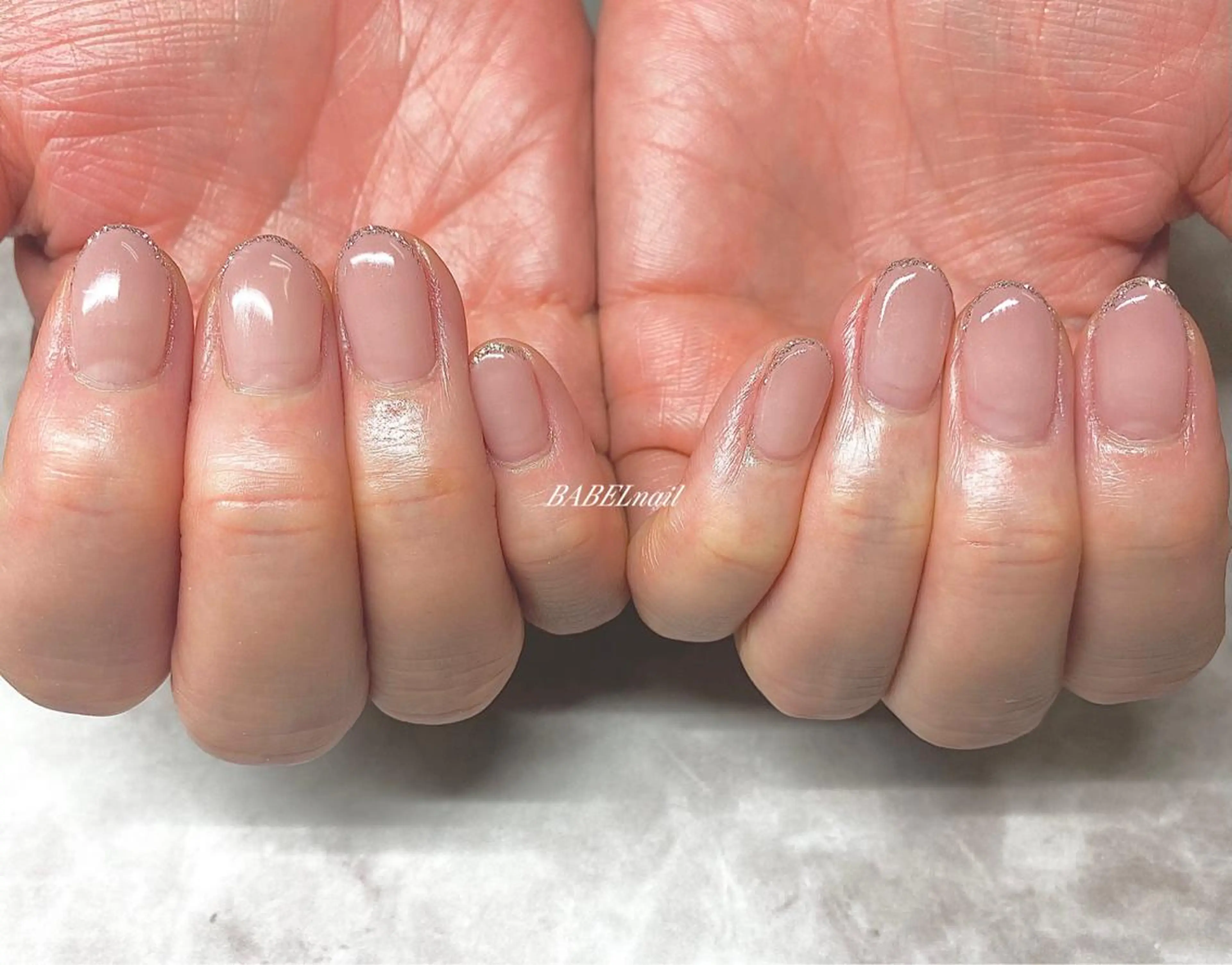 ネイル ハンドネイル BABELバベル所属・江戸川橋✨BABEL 【バベル】大人可愛いのネイルデザイン
