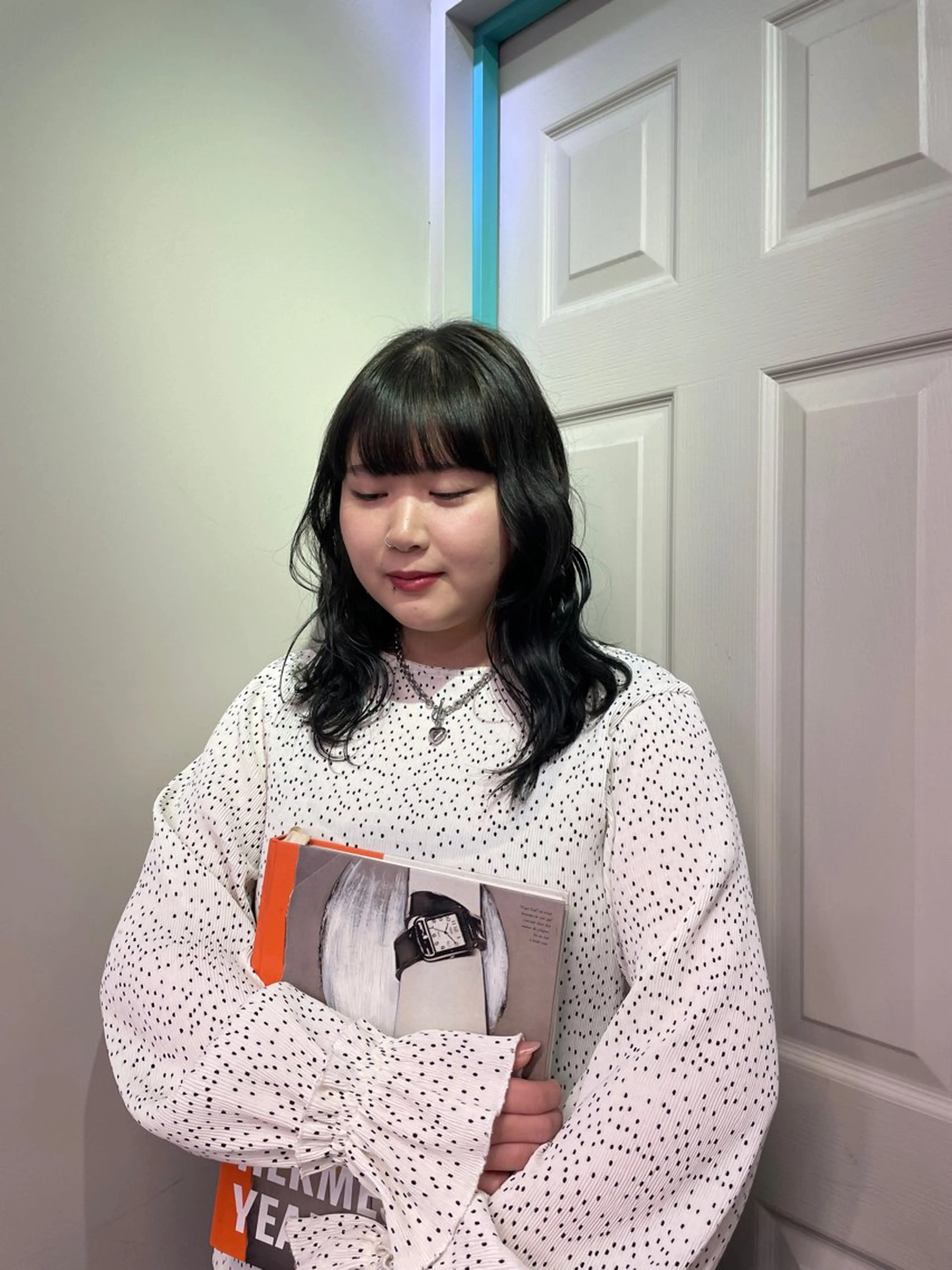 セミロング カラー メンズカットモデル 募集/かいふうのヘアスタイル