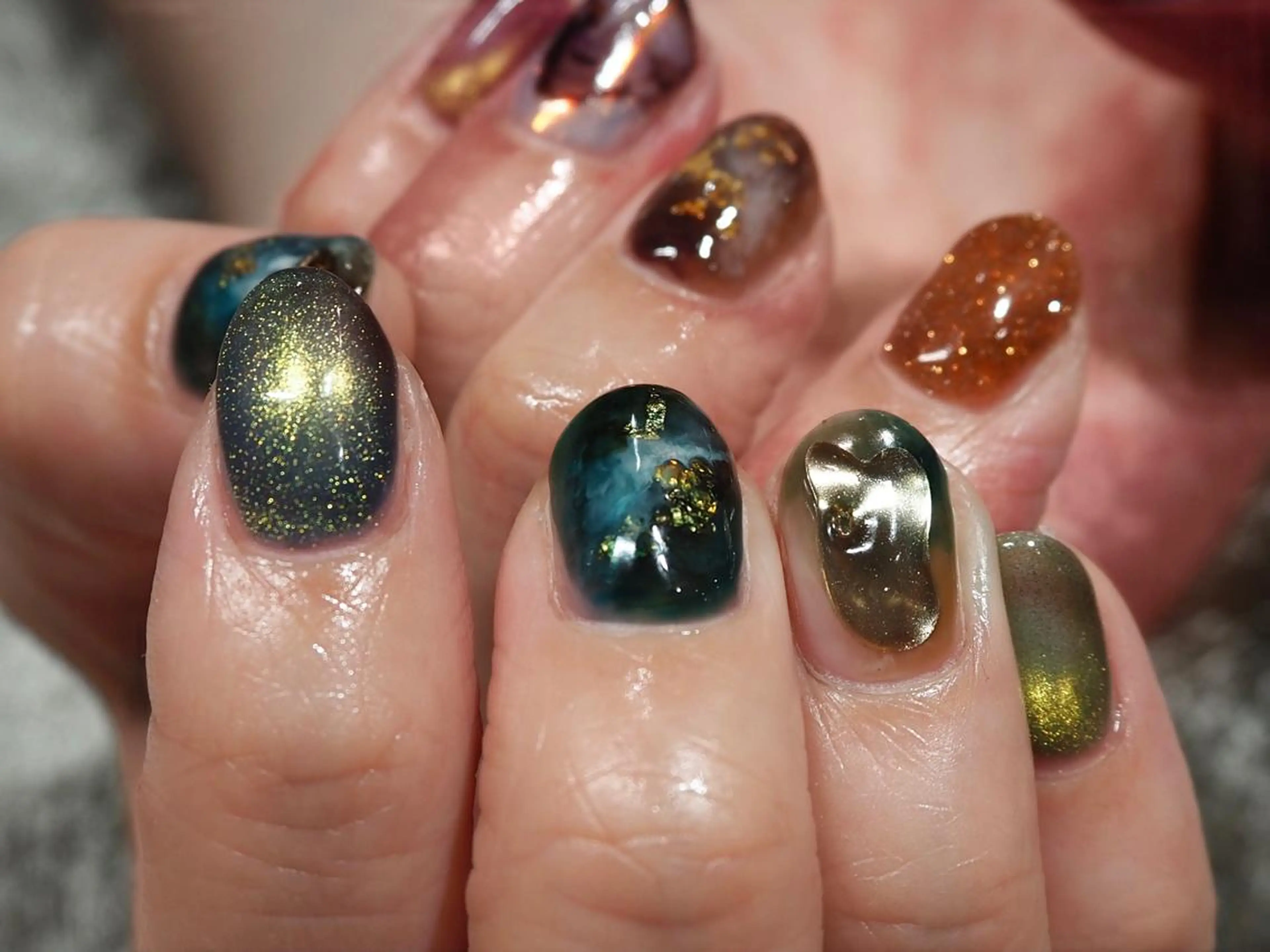 🥀学生限定(他店オフの場合は＋2000円)🥀ハンドデザインの写真