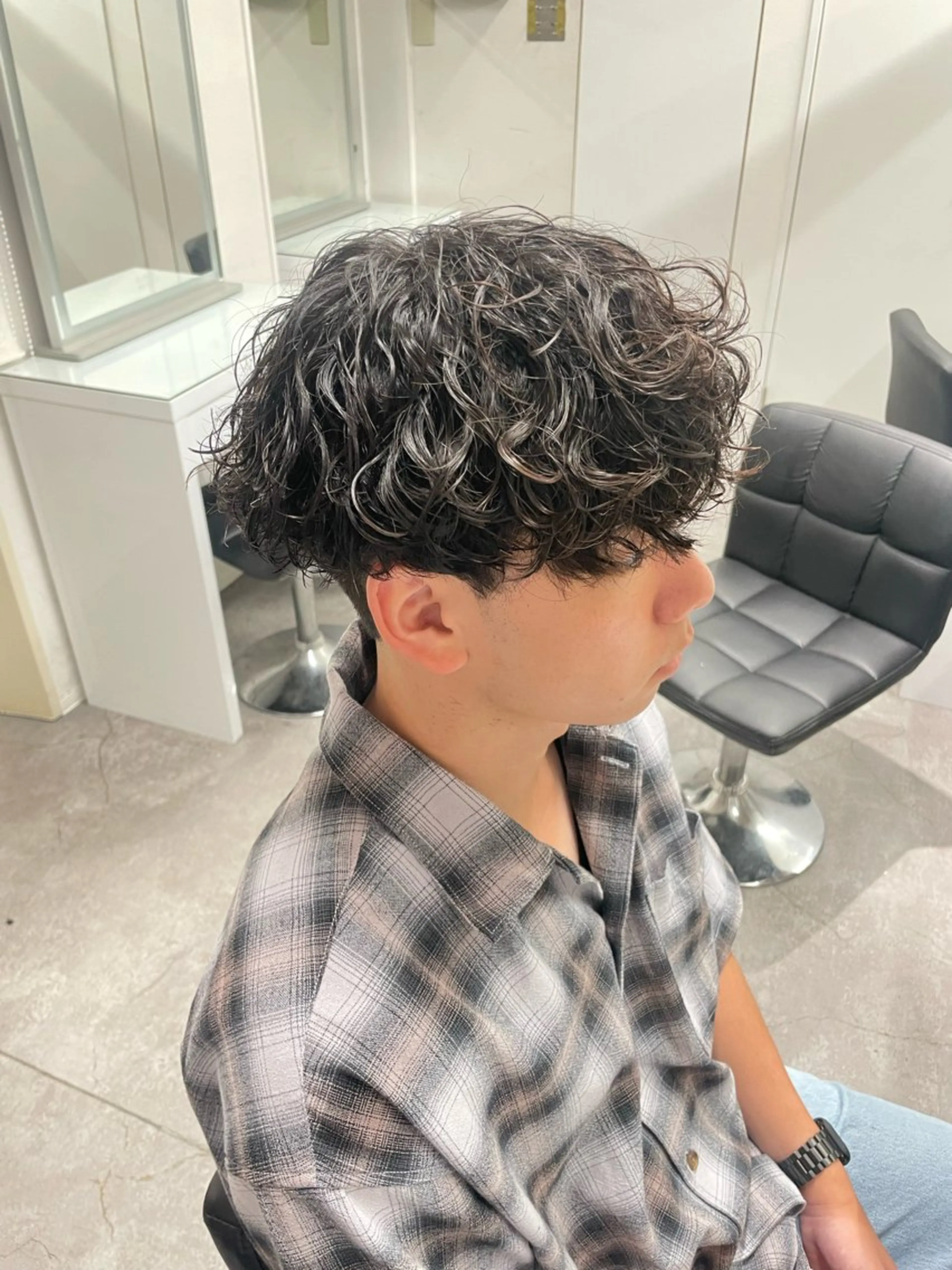 パーマ メンズ カット パーマ 町田エリアＮｏ．１/ パーマ特化/太田京希のヘアスタイル