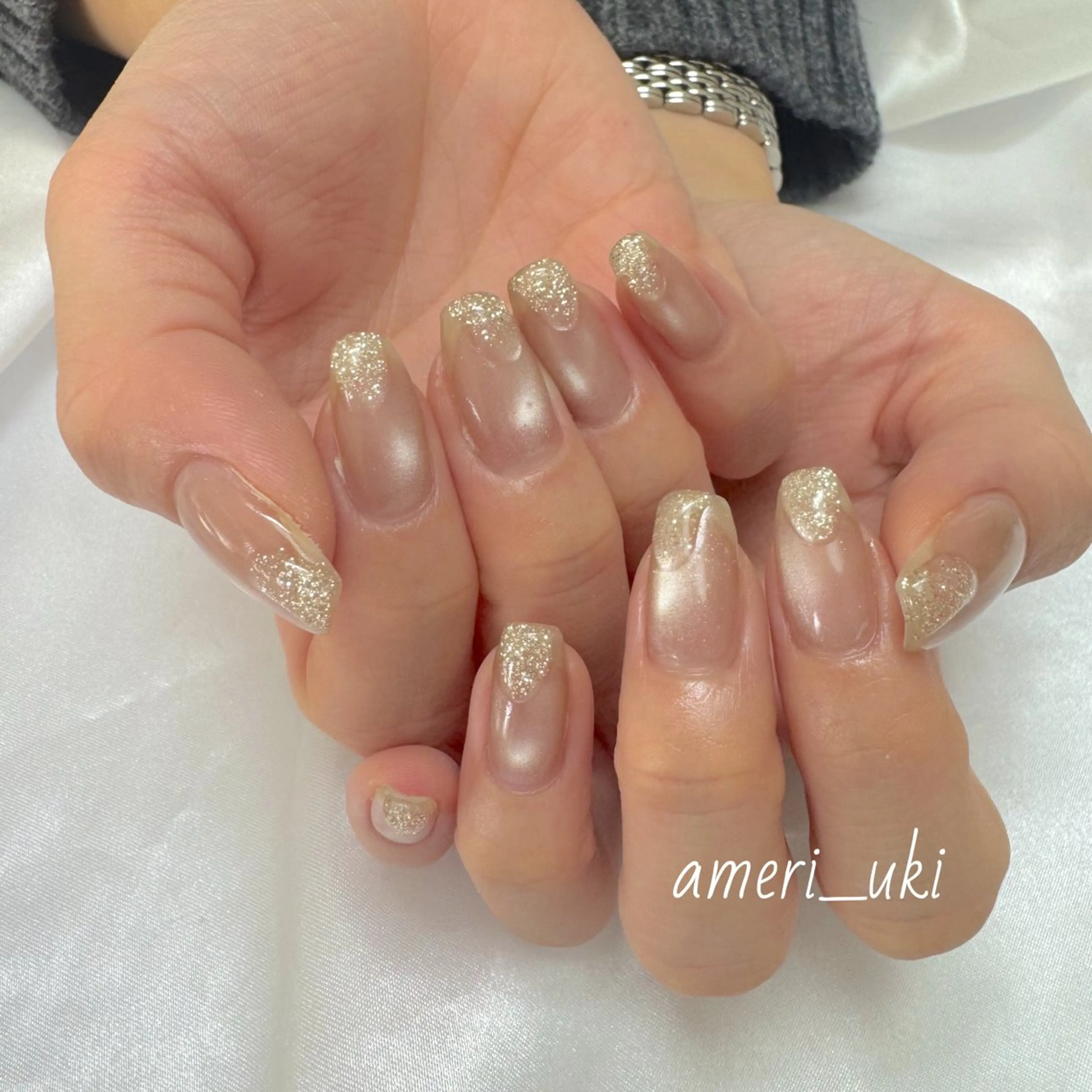 ネイル ハンドネイル Ameri nail /UKIのネイルデザイン