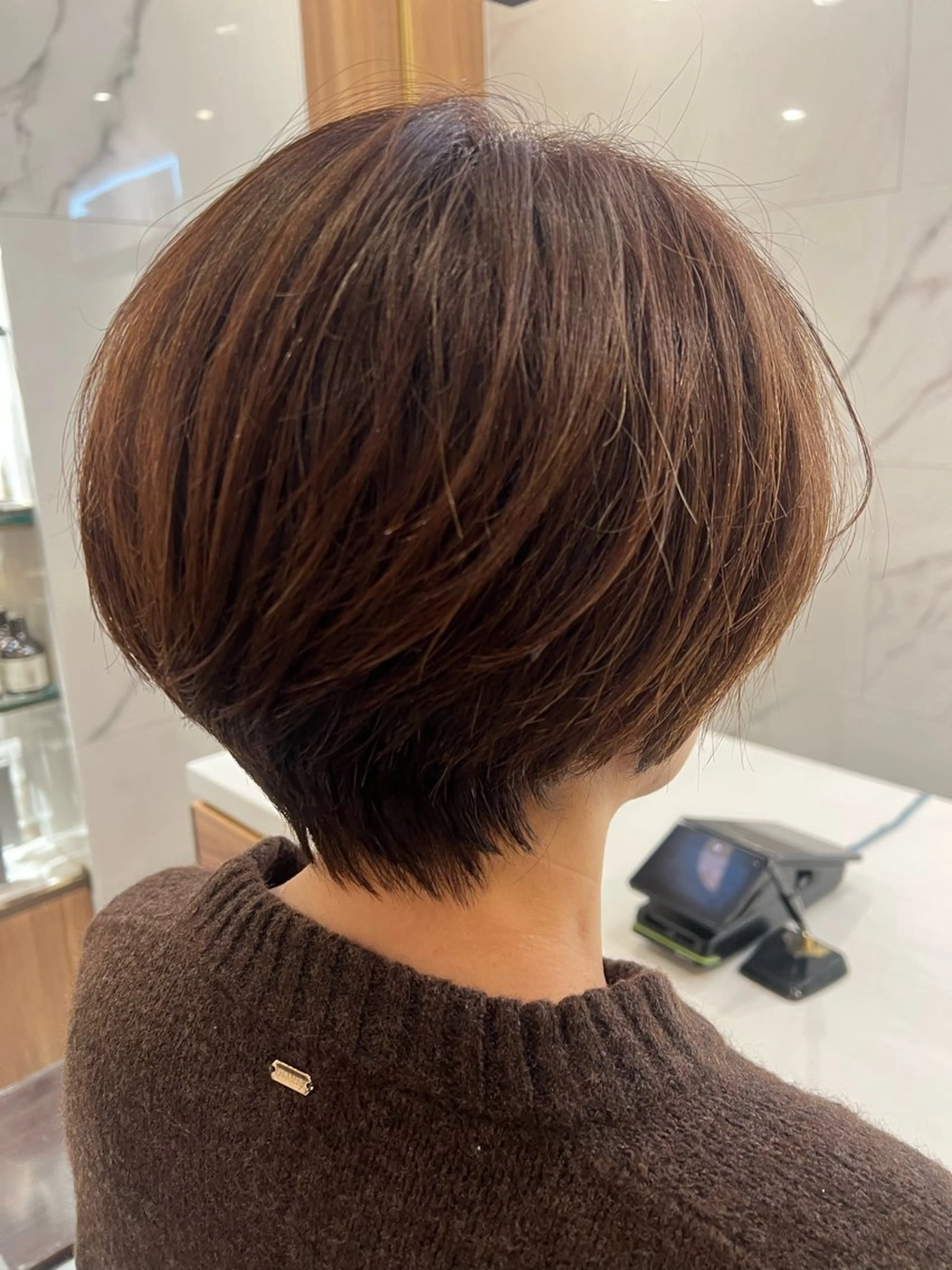 ショート 村中 逸紀のヘアスタイル