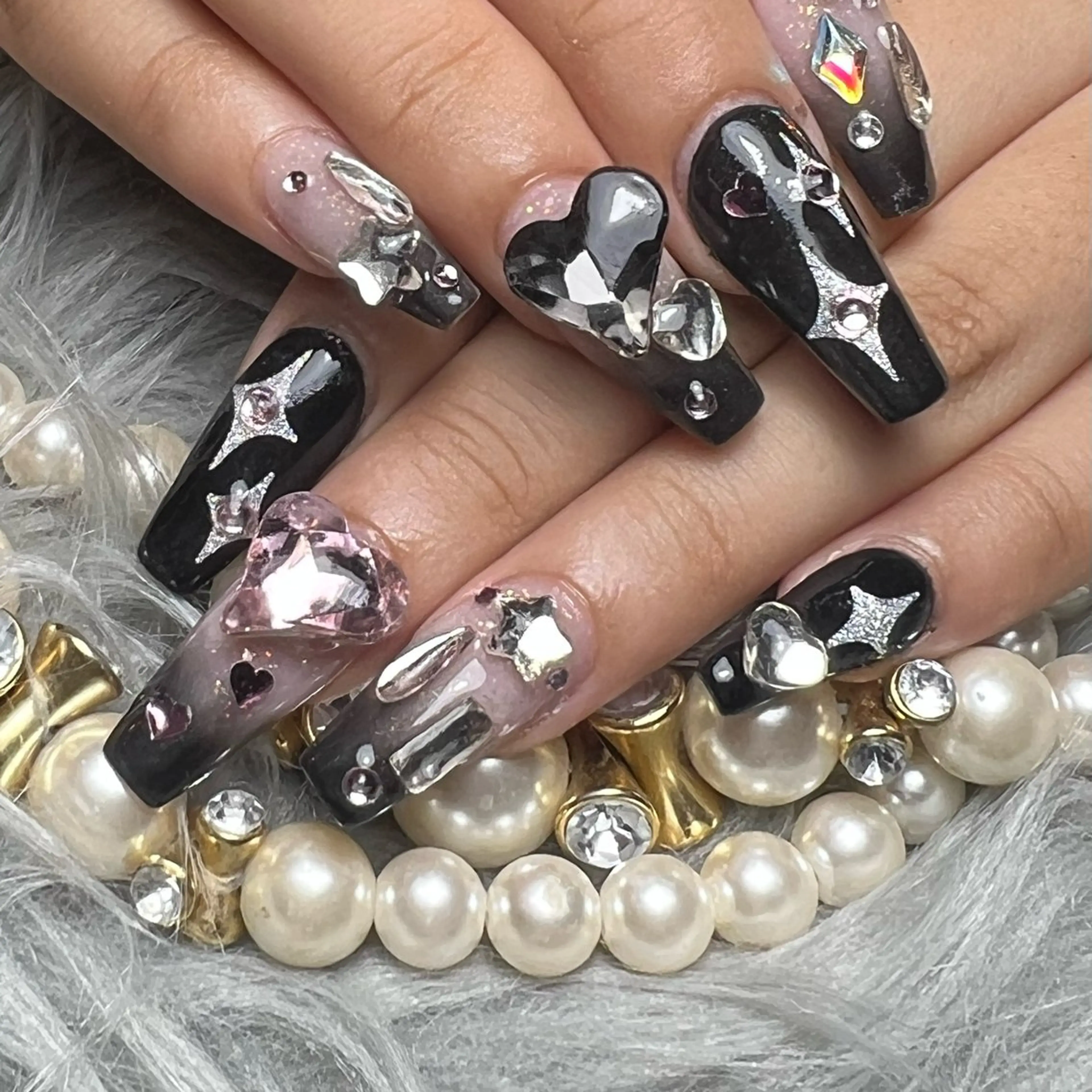 ネイル アートネイル 持ち込み スカルプネイル ハンドネイル feel ♡︎ remiのネイルデザイン