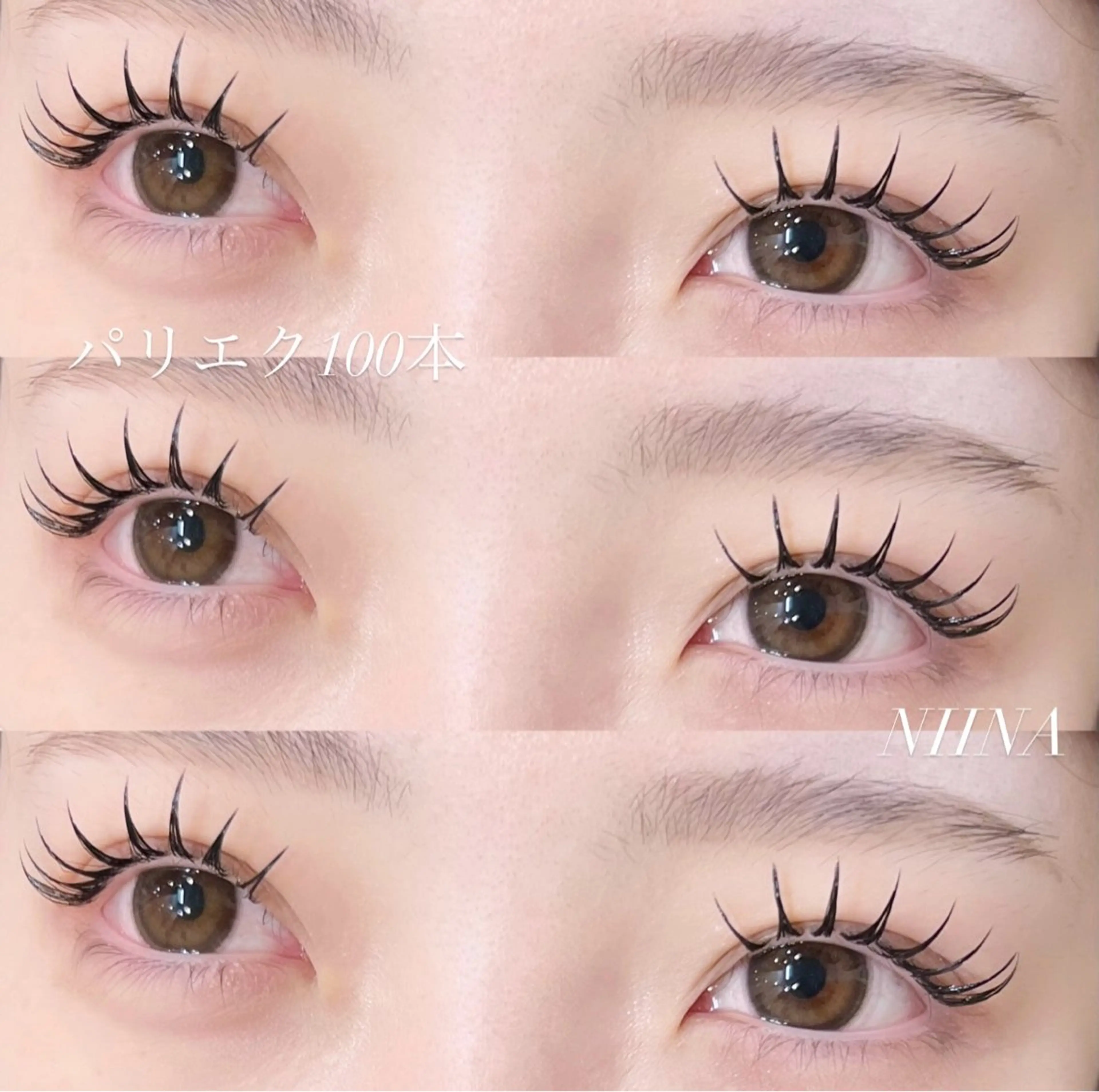 マツエク・マツパ eye lash salon Sarry所属・NIINA ☪️のマツエク・マツパデザイン