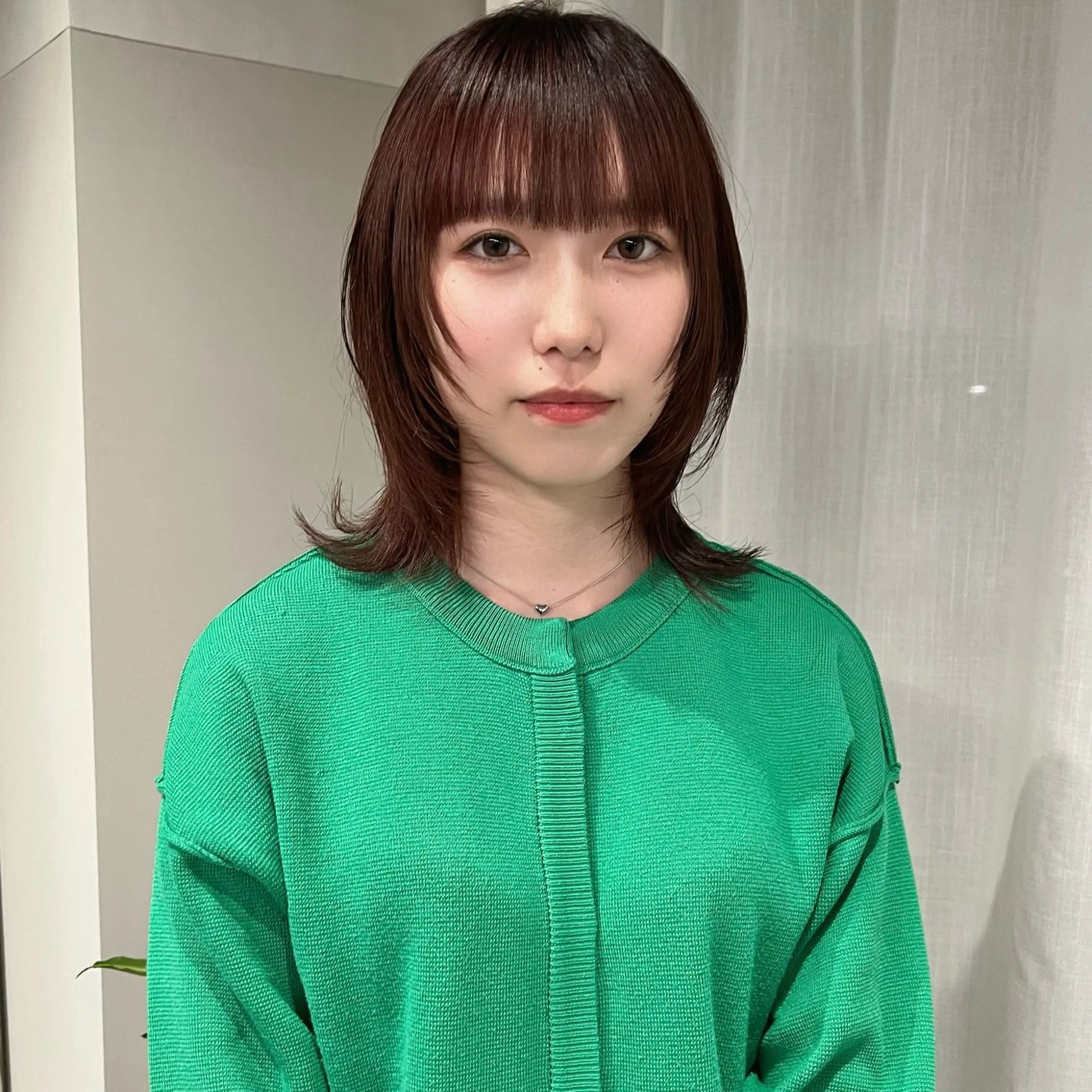 ミディアム 🐺立川のウルフ屋 さん🐺おかみ🐺のヘアスタイル